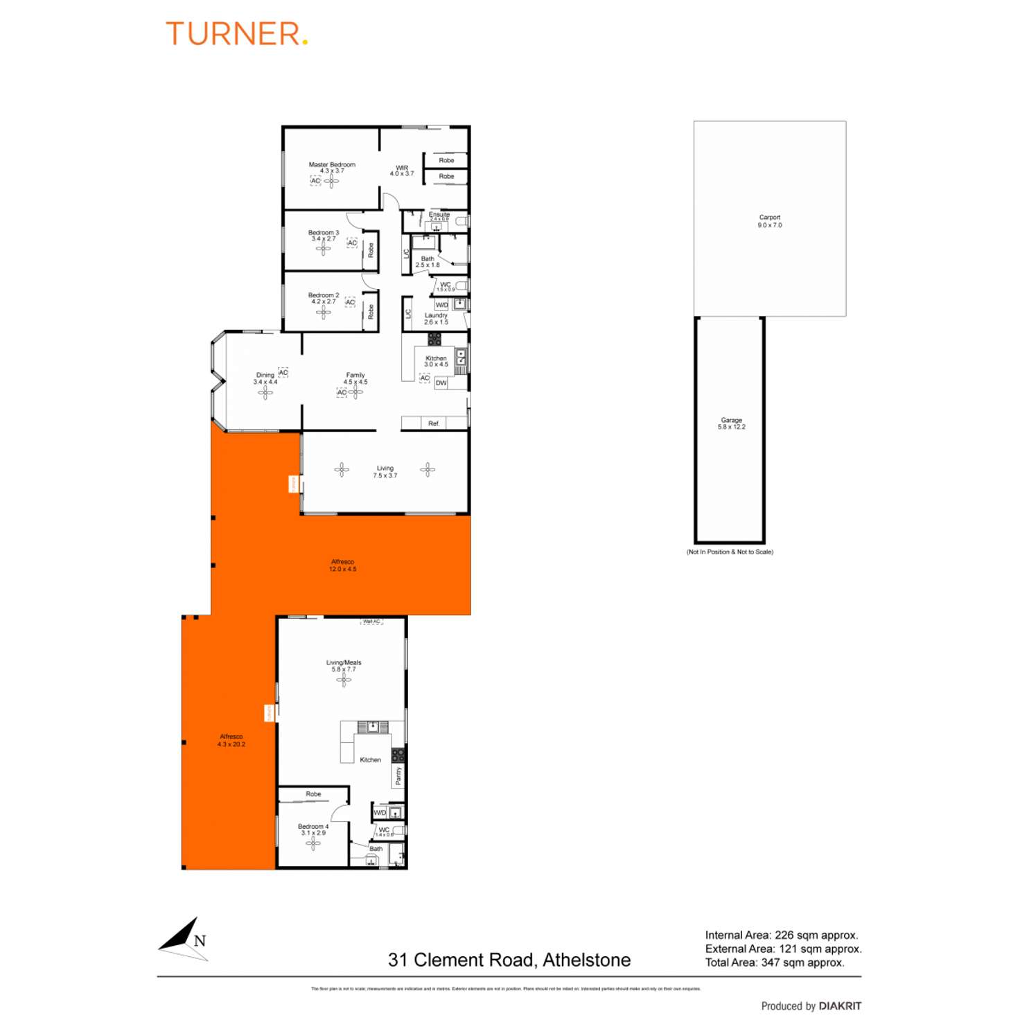 Floorplan of Homely house listing, 31 - 33 Clement Road, Athelstone SA 5076