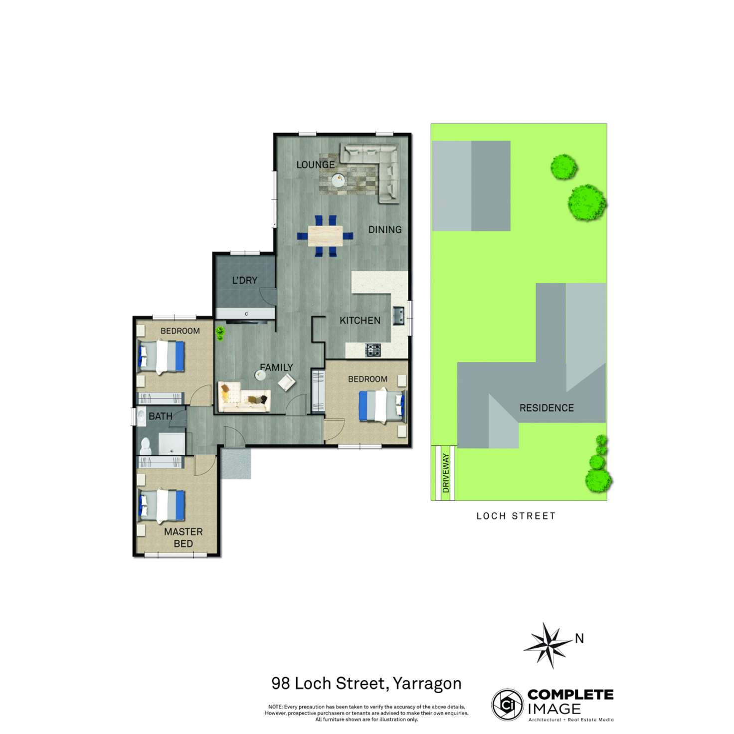 Floorplan of Homely house listing, 98 Loch Street, Yarragon VIC 3823