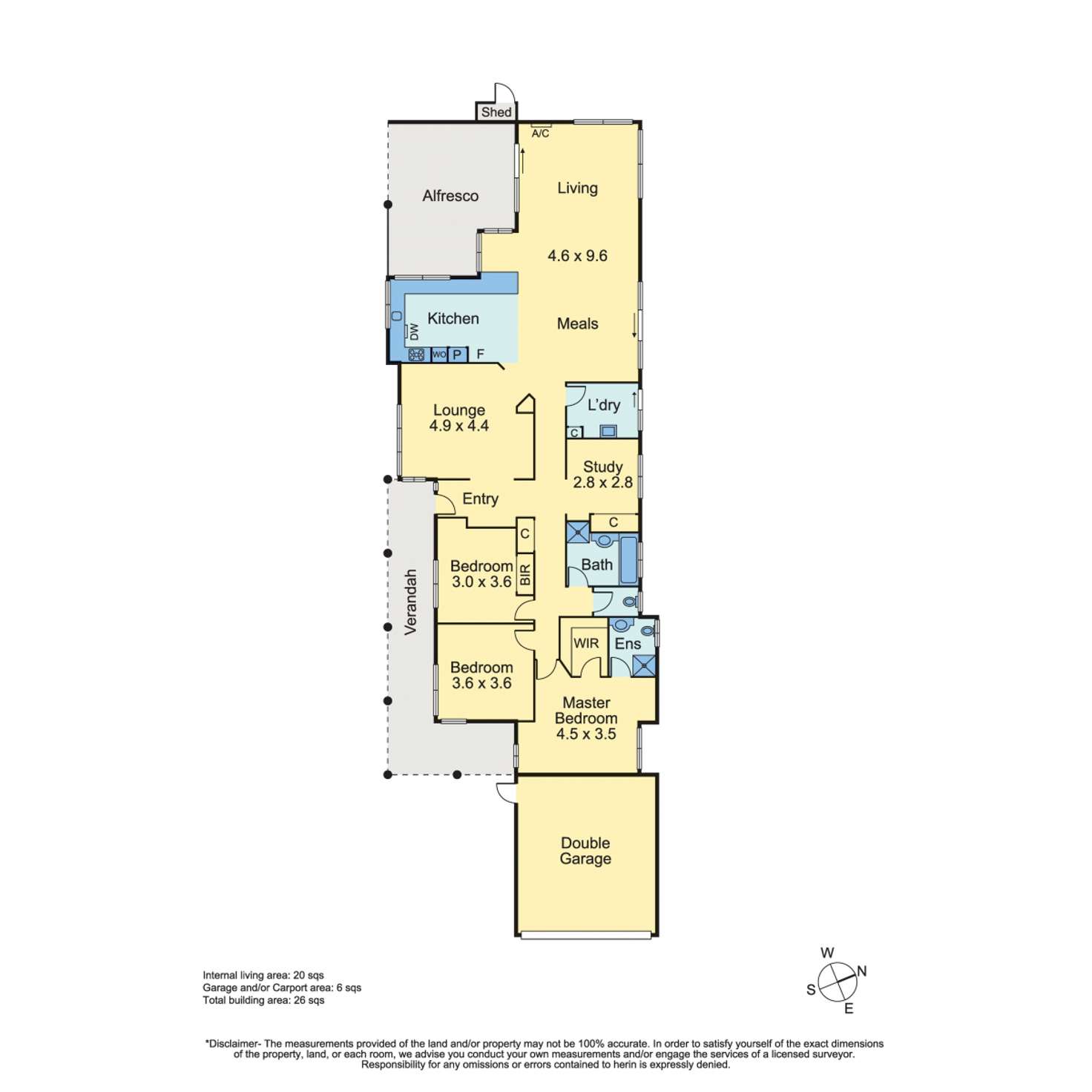 Floorplan of Homely house listing, 3 Noah Close, Mornington VIC 3931