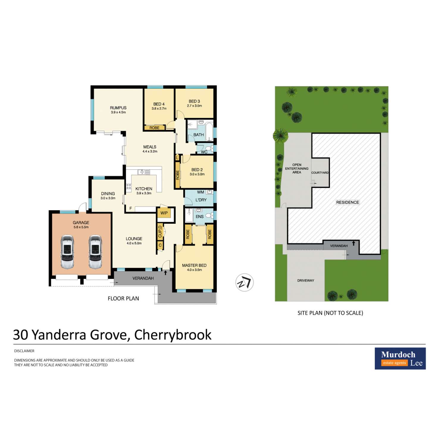 Floorplan of Homely house listing, 30 Yanderra Grove, Cherrybrook NSW 2126