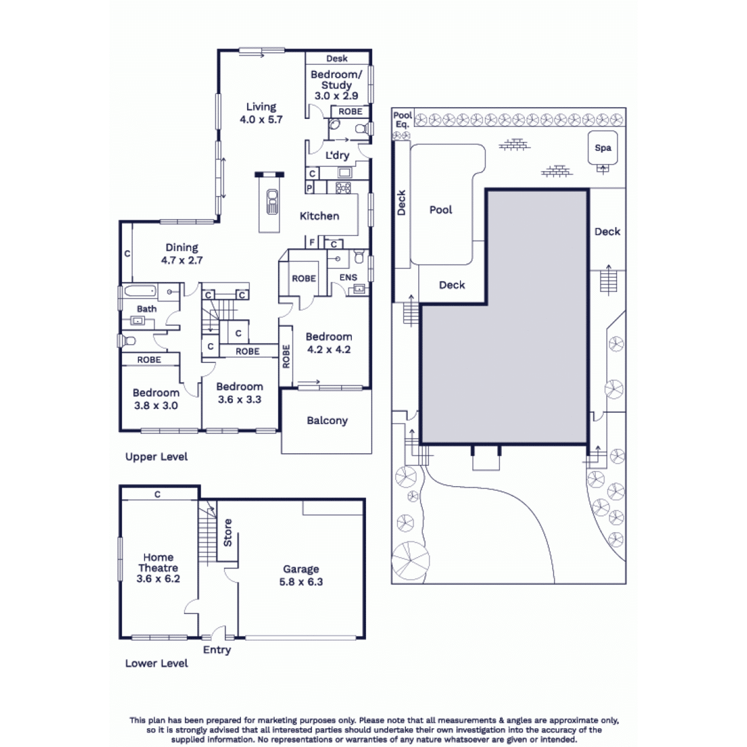 Floorplan of Homely house listing, 23 Ashford Crescent, Westmeadows VIC 3049