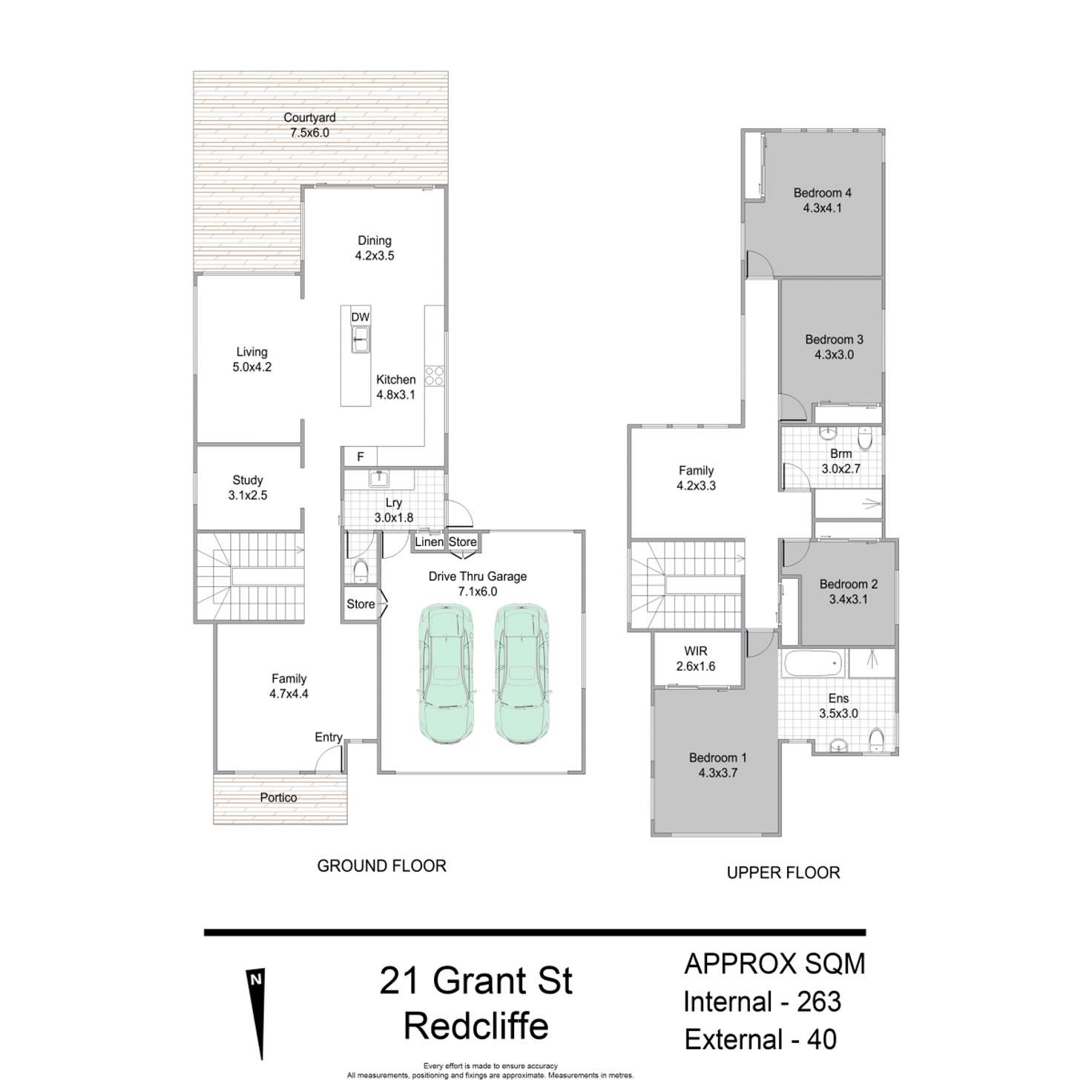 Floorplan of Homely house listing, 21 Grant Street, Redcliffe QLD 4020