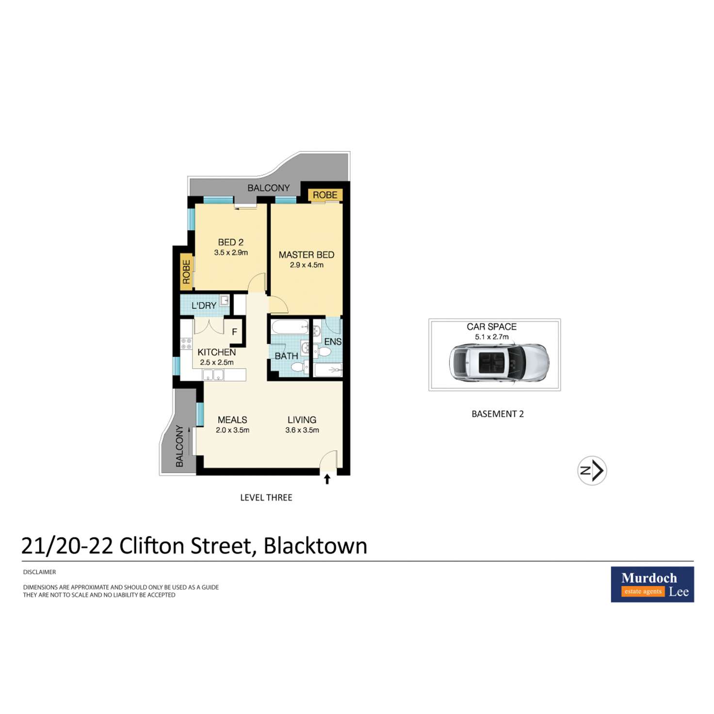 Floorplan of Homely apartment listing, 21/20-22 Clifton Street, Blacktown NSW 2148