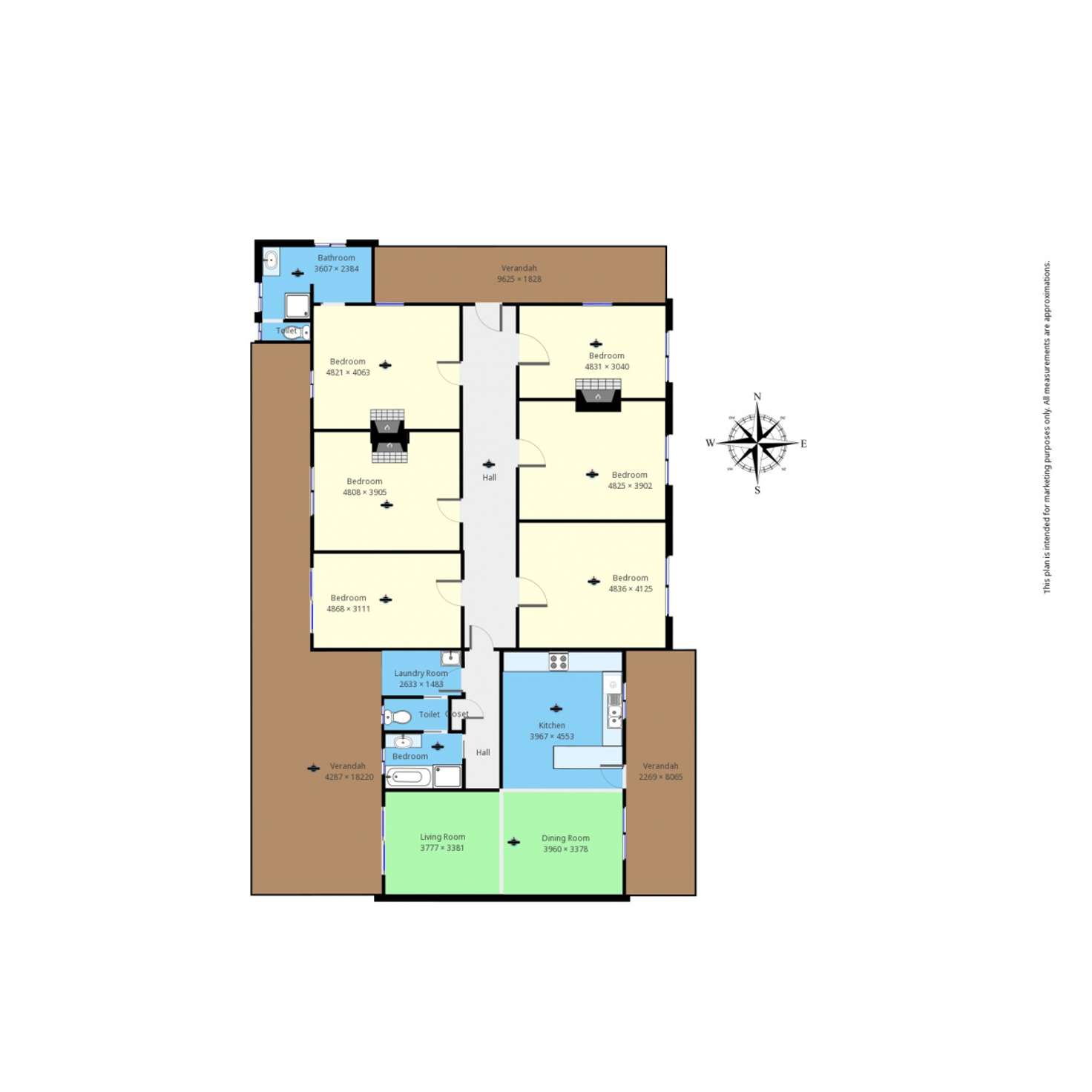 Floorplan of Homely acreageSemiRural listing, 1335 Candelo Bega Road, Candelo NSW 2550