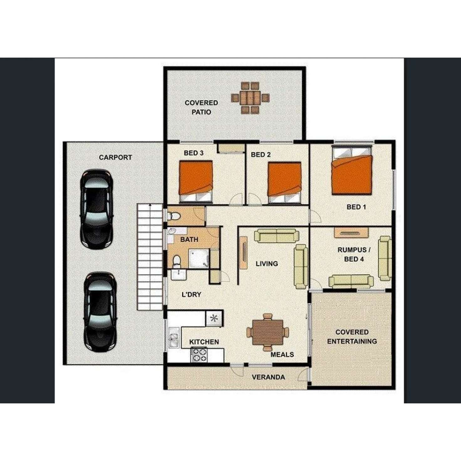 Floorplan of Homely house listing, 6 Polaris Street, Inala QLD 4077