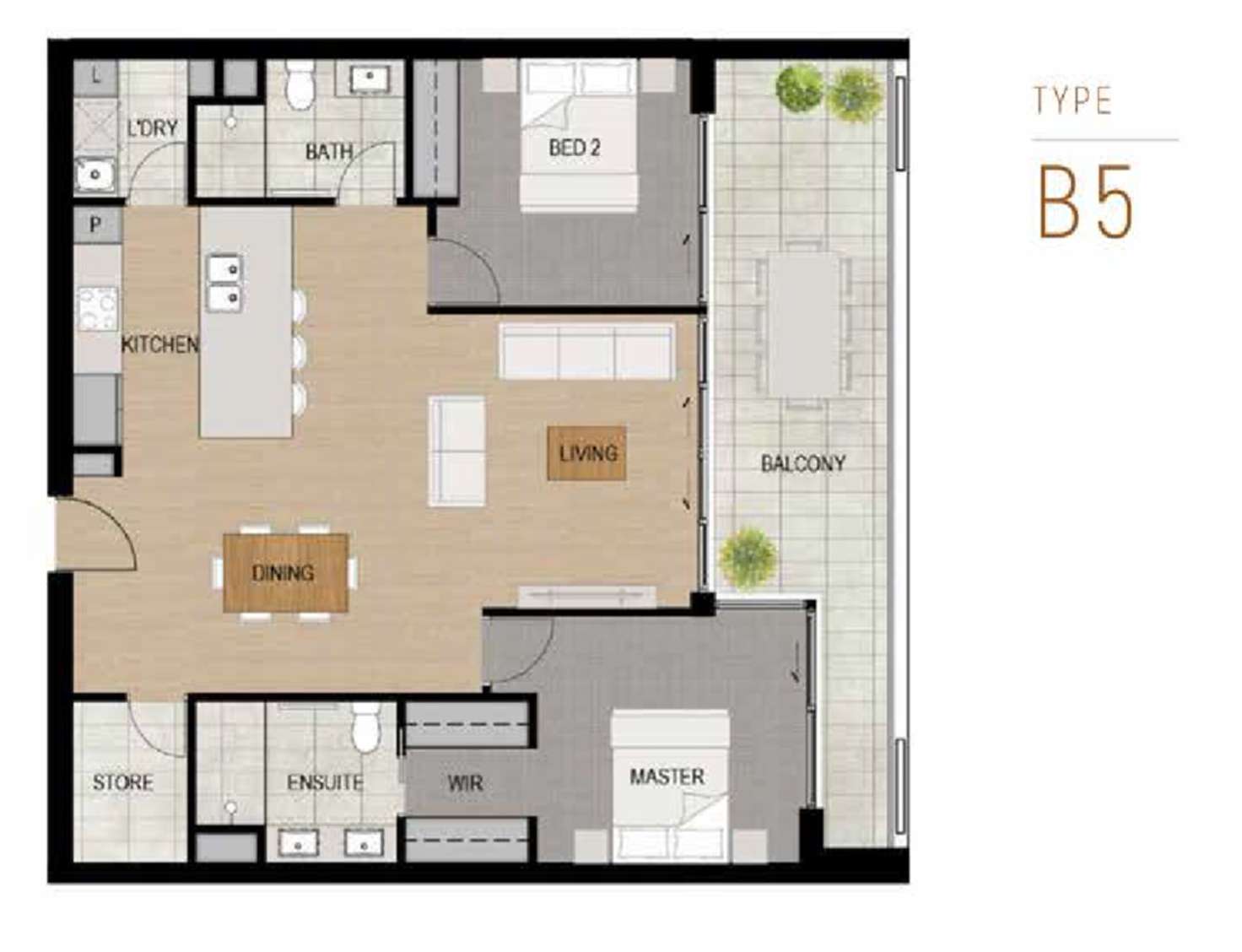 Floorplan of Homely apartment listing, 11 Mykonos View, Iluka WA 6028