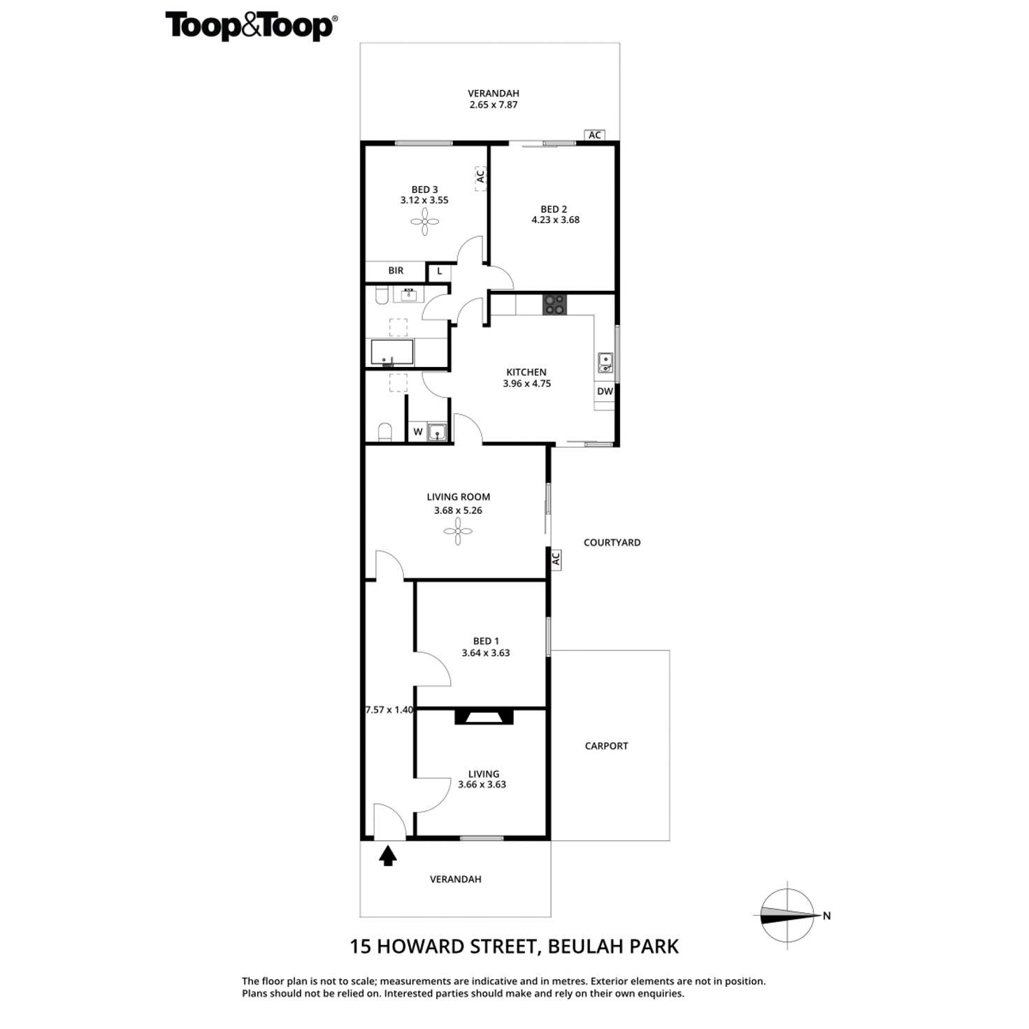 Floorplan of Homely house listing, 15 Howard Street, Beulah Park SA 5067