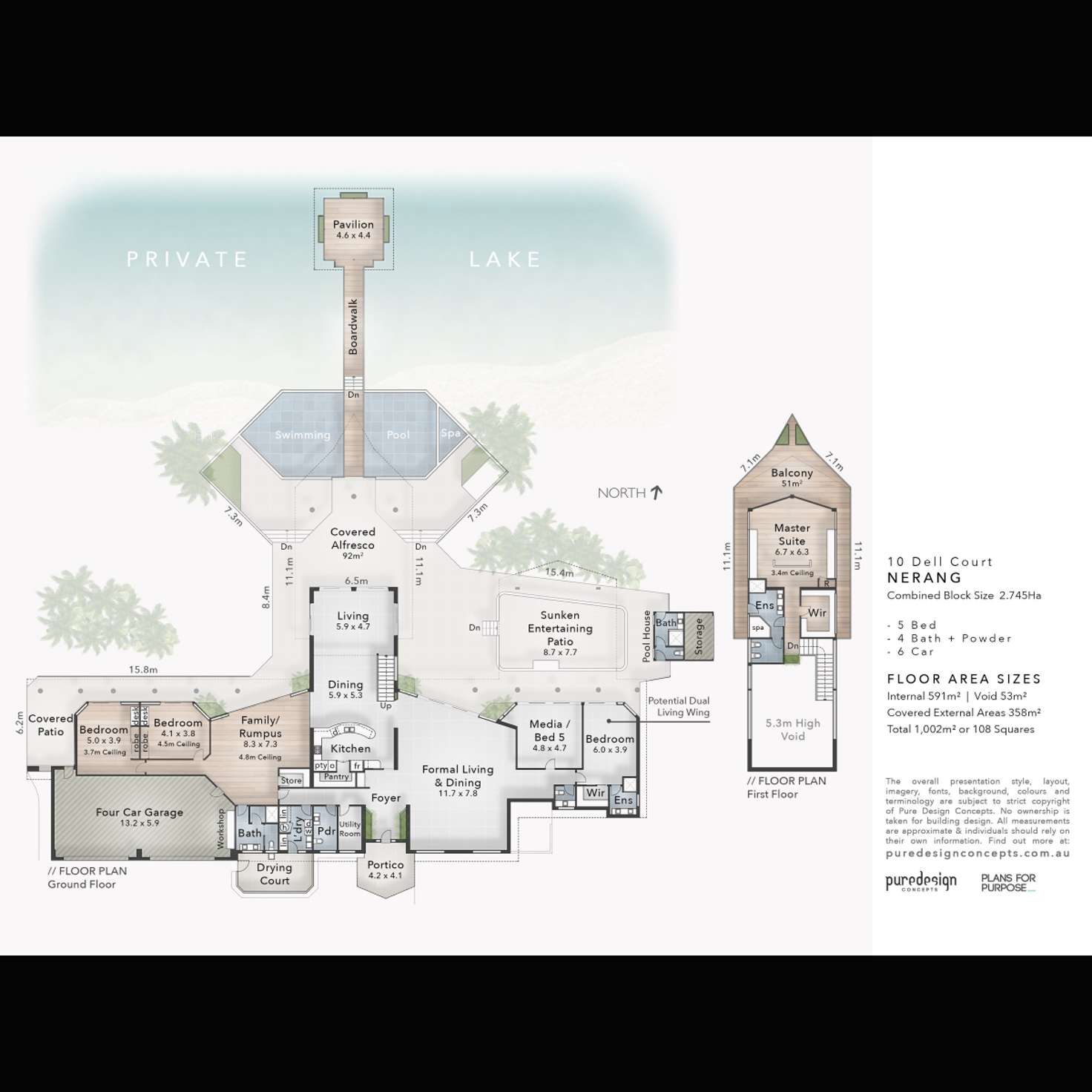 Floorplan of Homely house listing, 10 Dell Court, Nerang QLD 4211