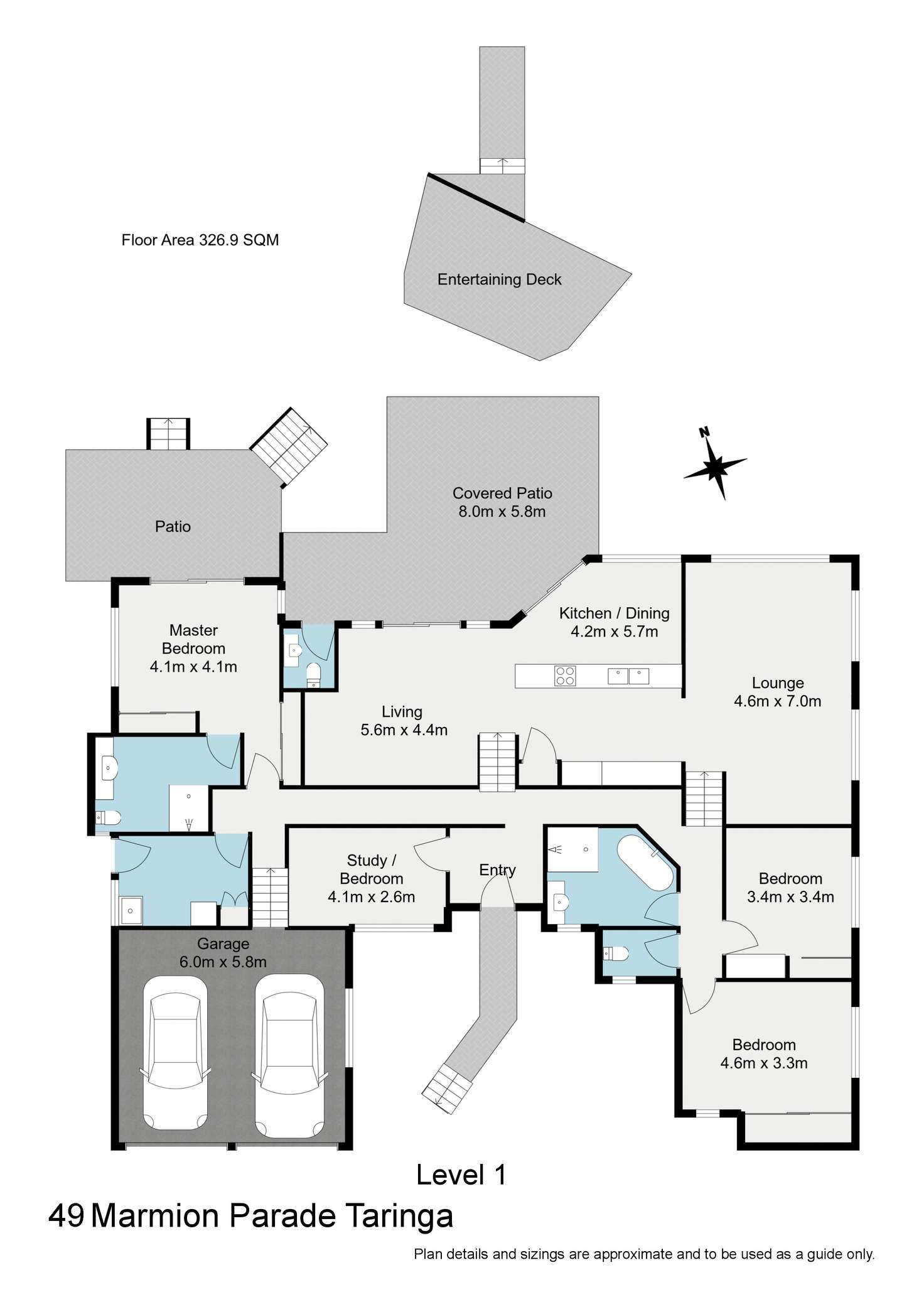 Floorplan of Homely house listing, 49 Marmion Parade, Taringa QLD 4068