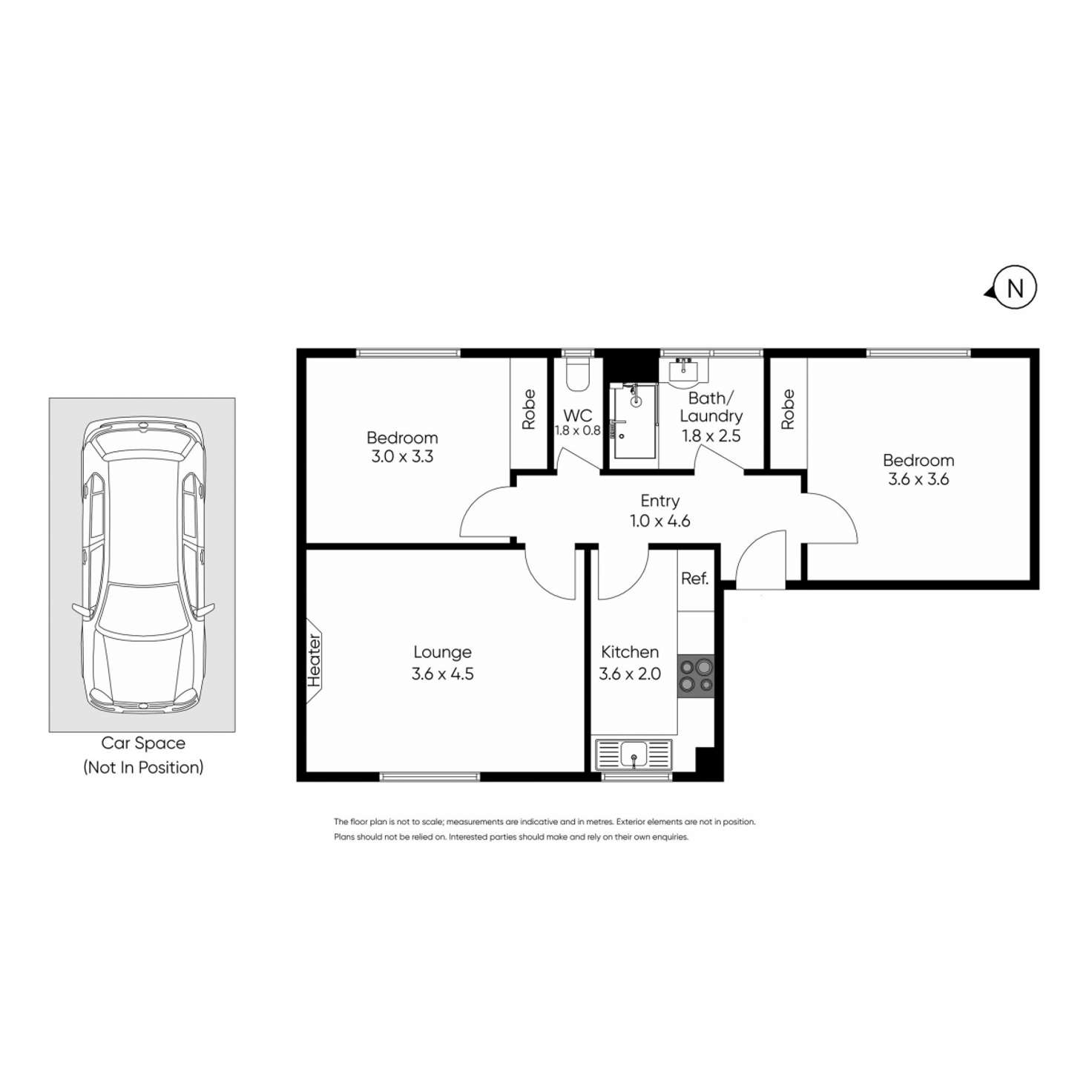 Floorplan of Homely apartment listing, 9/77 Wattletree Road, Armadale VIC 3143