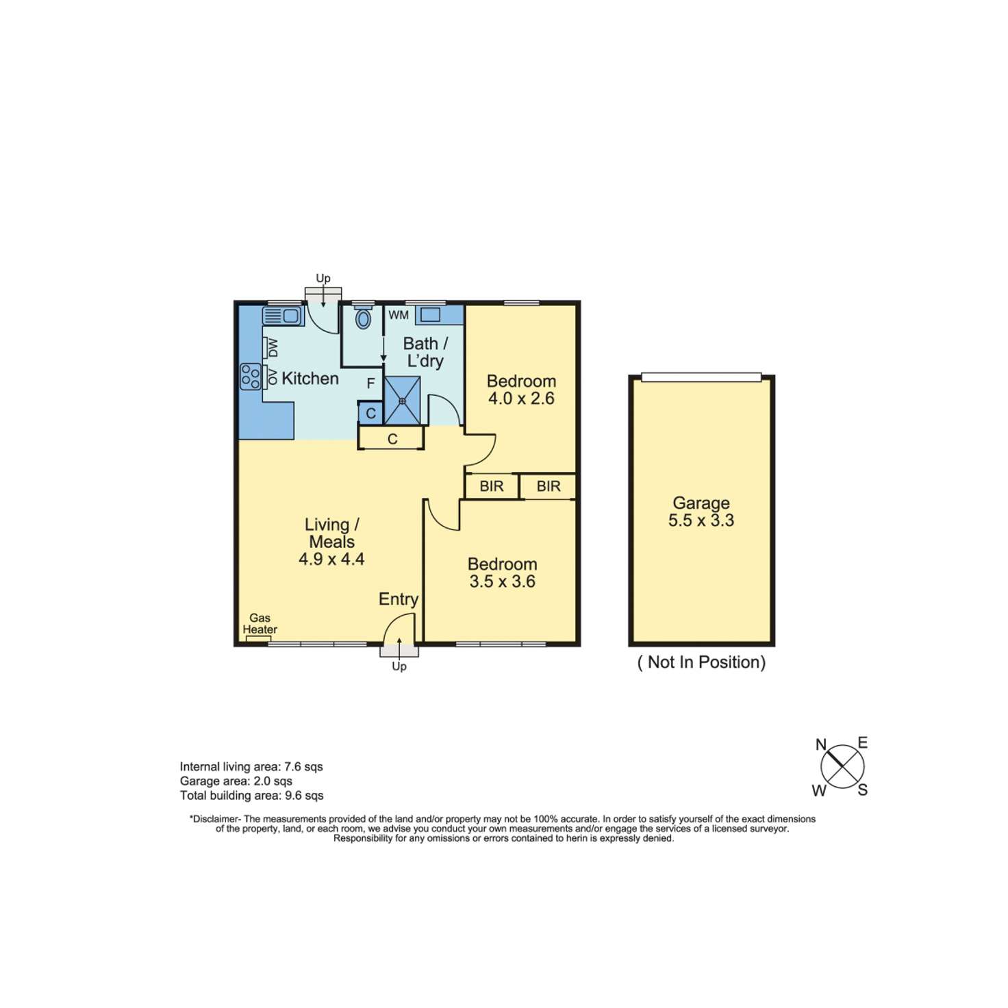 Floorplan of Homely apartment listing, 2/5 Barkly Street, Mornington VIC 3931