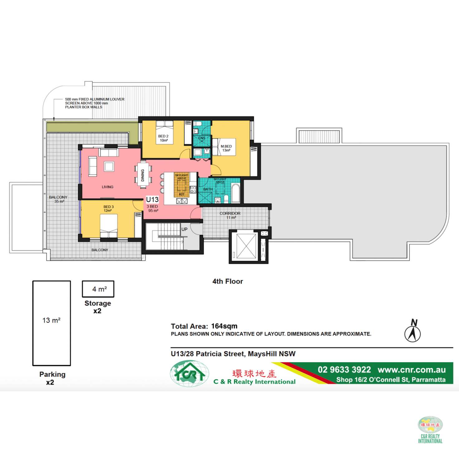 Floorplan of Homely apartment listing, 13/20 Rees Street, Mays Hill NSW 2145