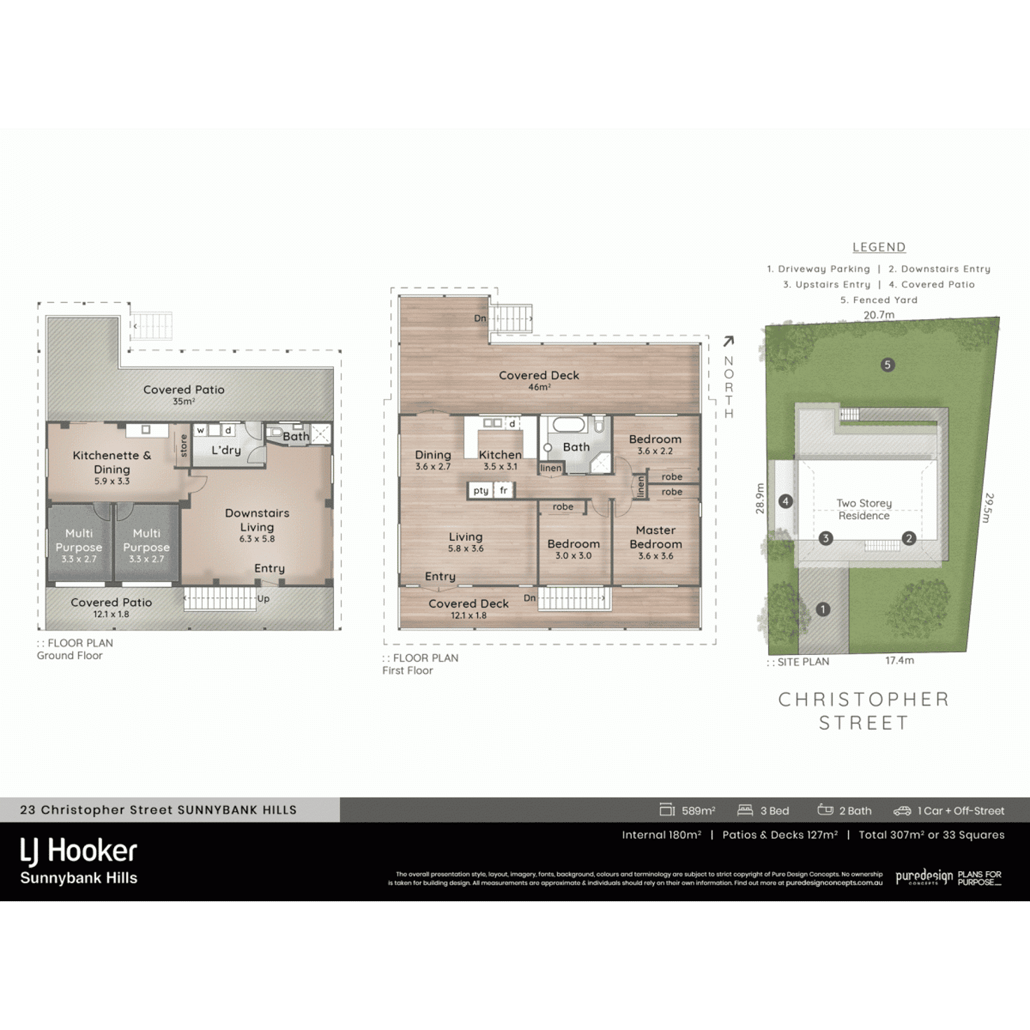 Floorplan of Homely house listing, 23 Christopher Street, Sunnybank Hills QLD 4109