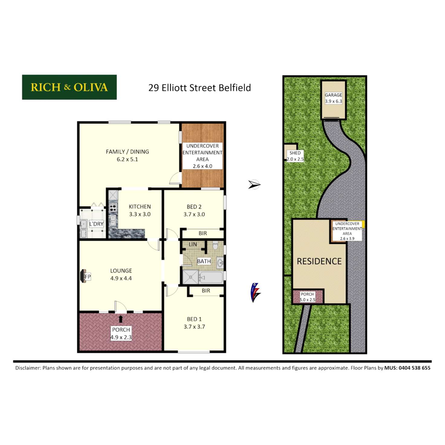 Floorplan of Homely house listing, 29 Elliott Street, Belfield NSW 2191