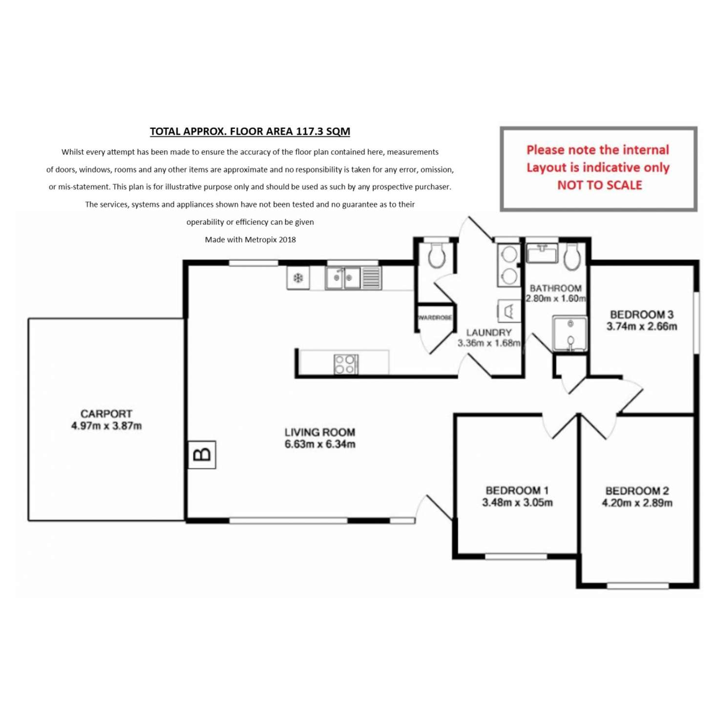 Floorplan of Homely house listing, 35 Spencer Road, Kelmscott WA 6111