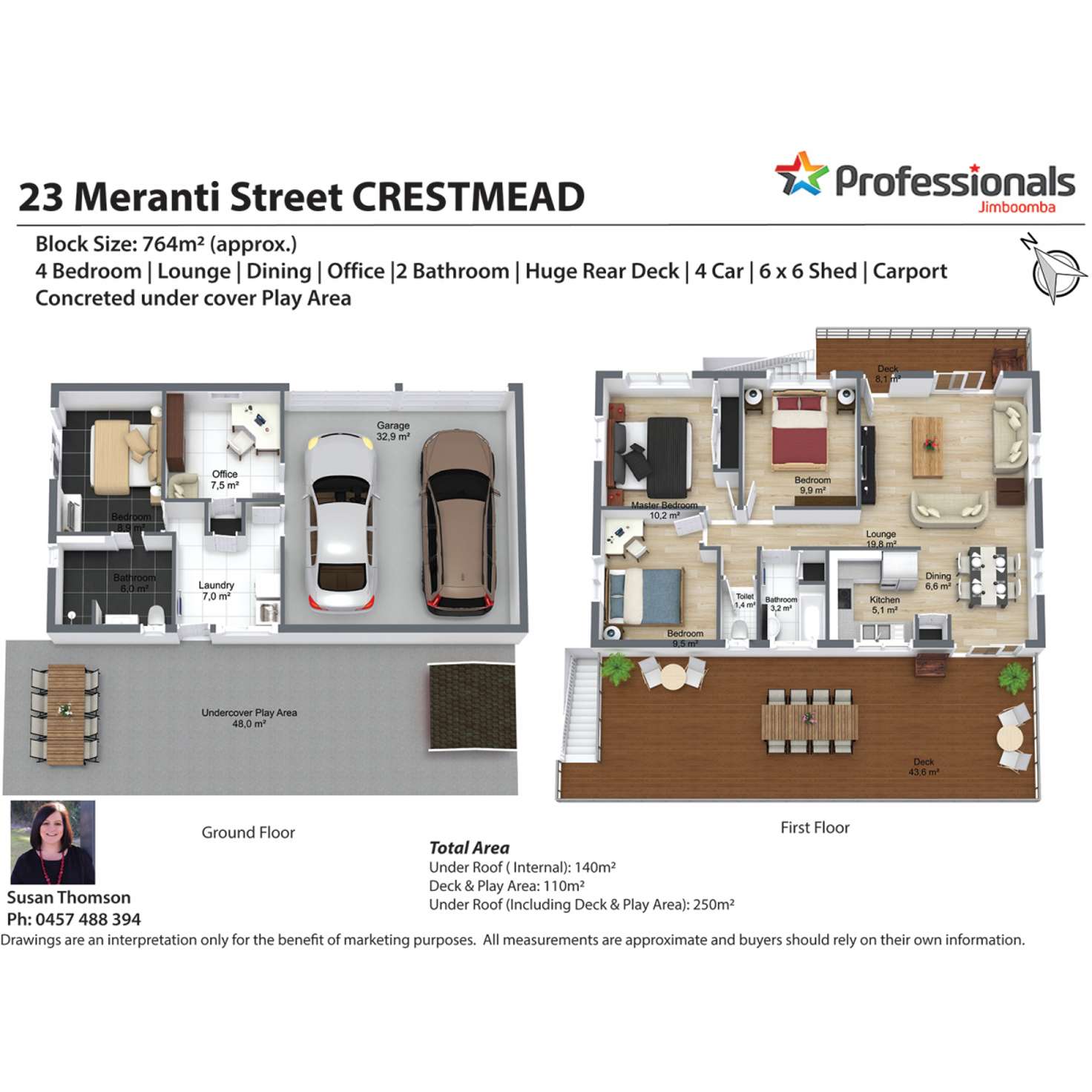 Floorplan of Homely house listing, 23 Meranti Street, Crestmead QLD 4132