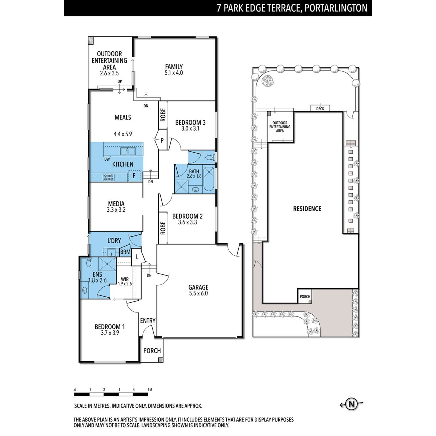 Floorplan of Homely house listing, 7 Park Edge Tce, Portarlington VIC 3223