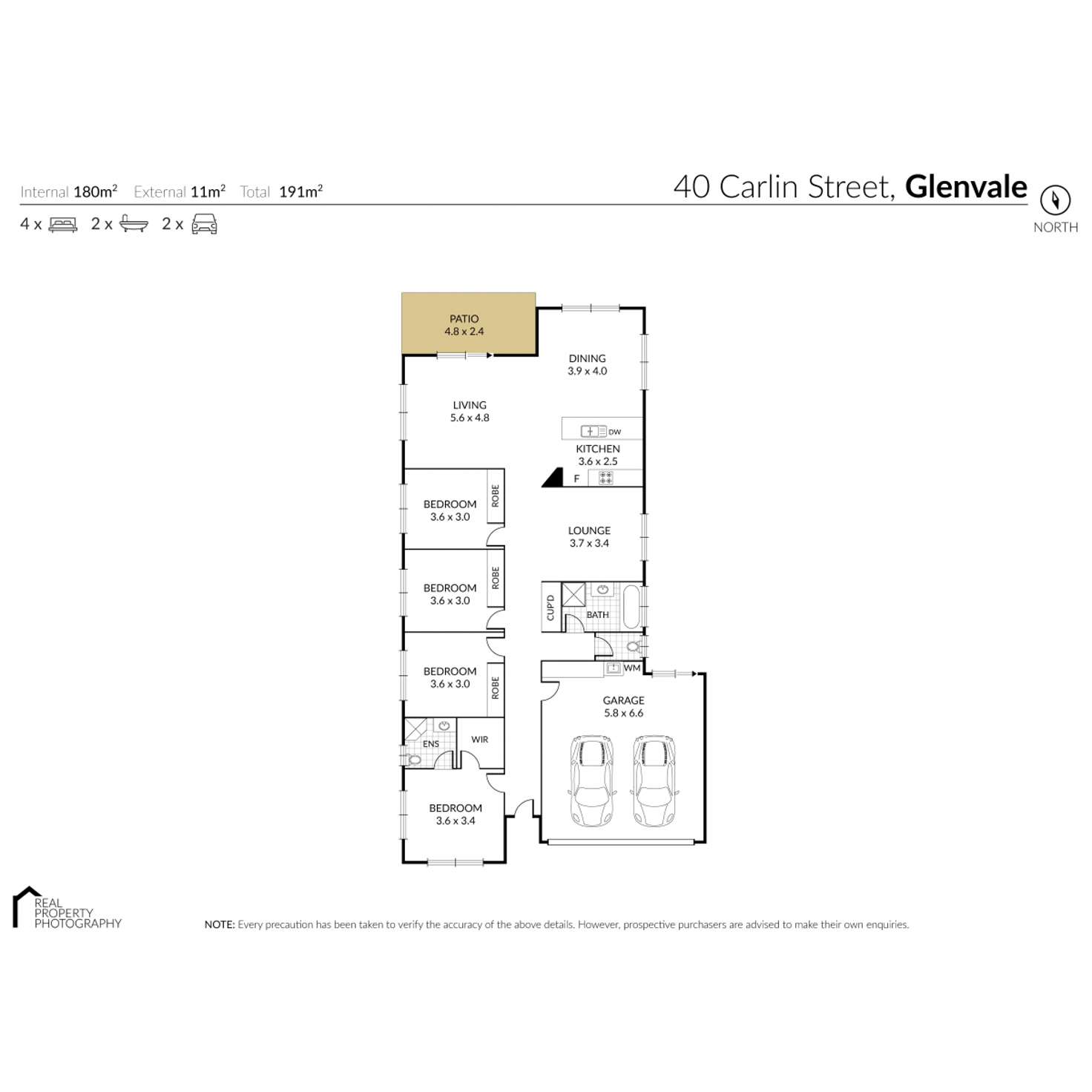 Floorplan of Homely house listing, 40 Carlin Street, Glenvale QLD 4350
