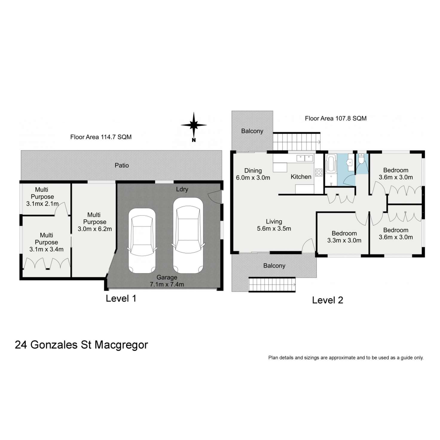 Floorplan of Homely house listing, 26 Gonzales Street, Macgregor QLD 4109