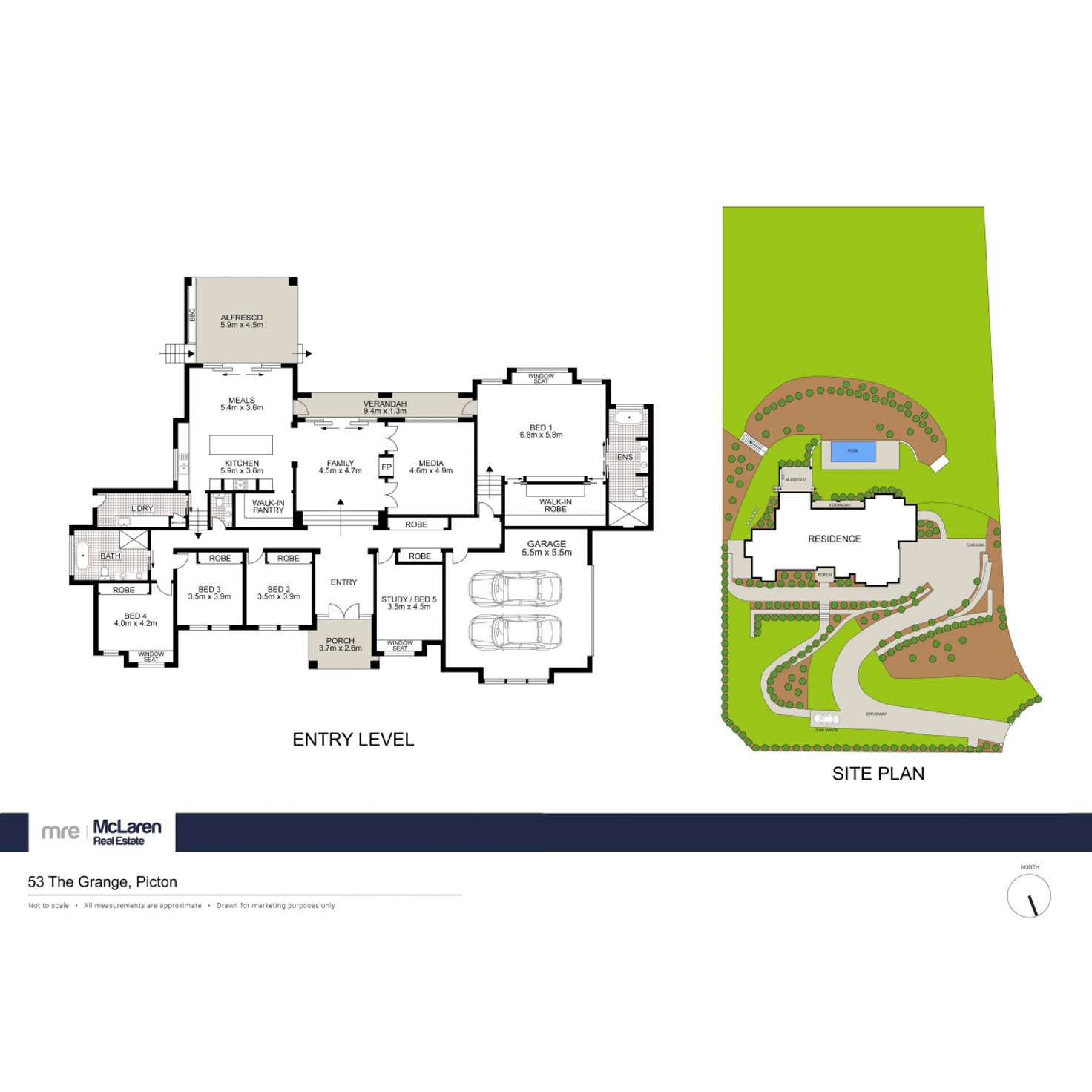 Floorplan of Homely house listing, 53 The Grange, Picton NSW 2571