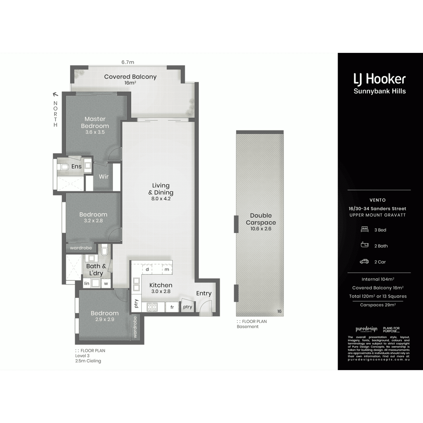 Floorplan of Homely apartment listing, 16/30-34 Sanders Street, Upper Mount Gravatt QLD 4122
