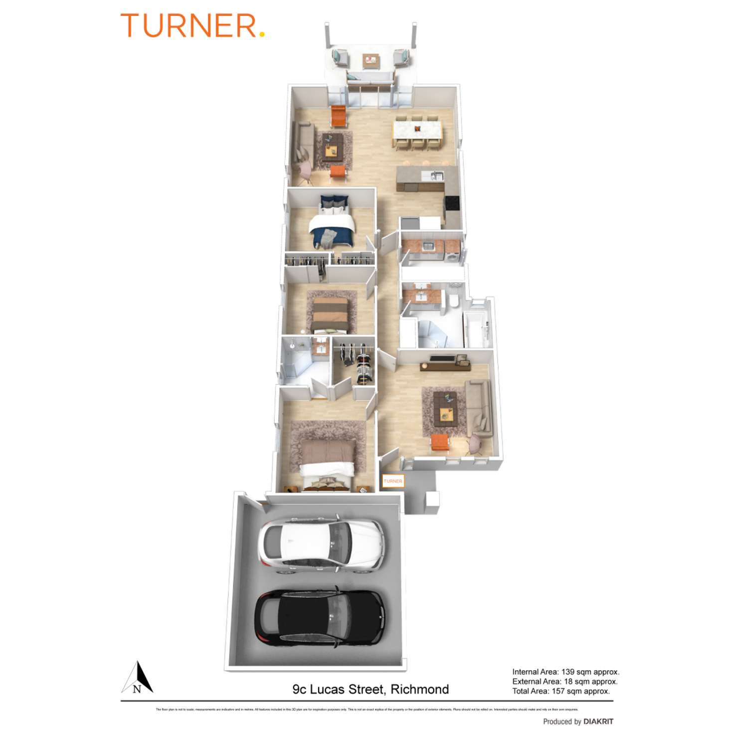 Floorplan of Homely house listing, 9 C Lucas Street, Richmond SA 5033