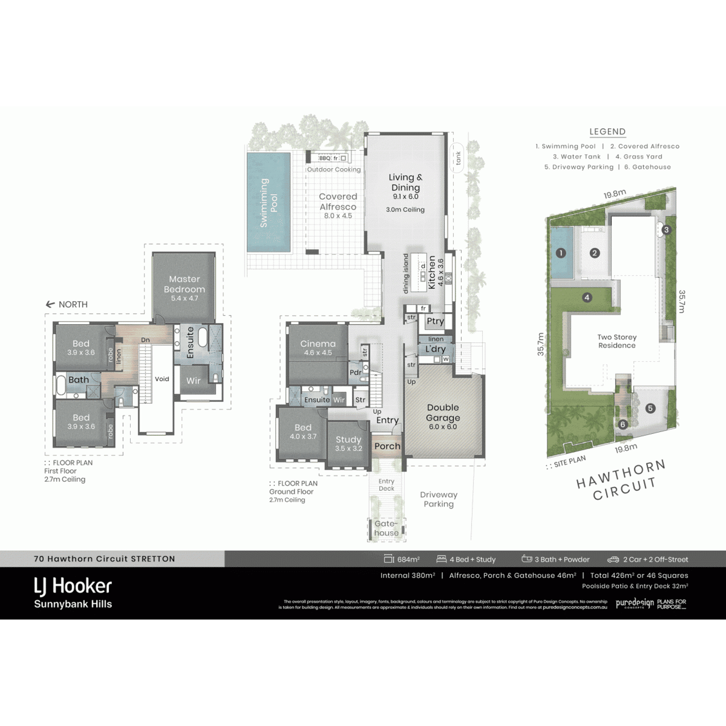 Floorplan of Homely house listing, 70 Hawthorn Circuit, Stretton QLD 4116