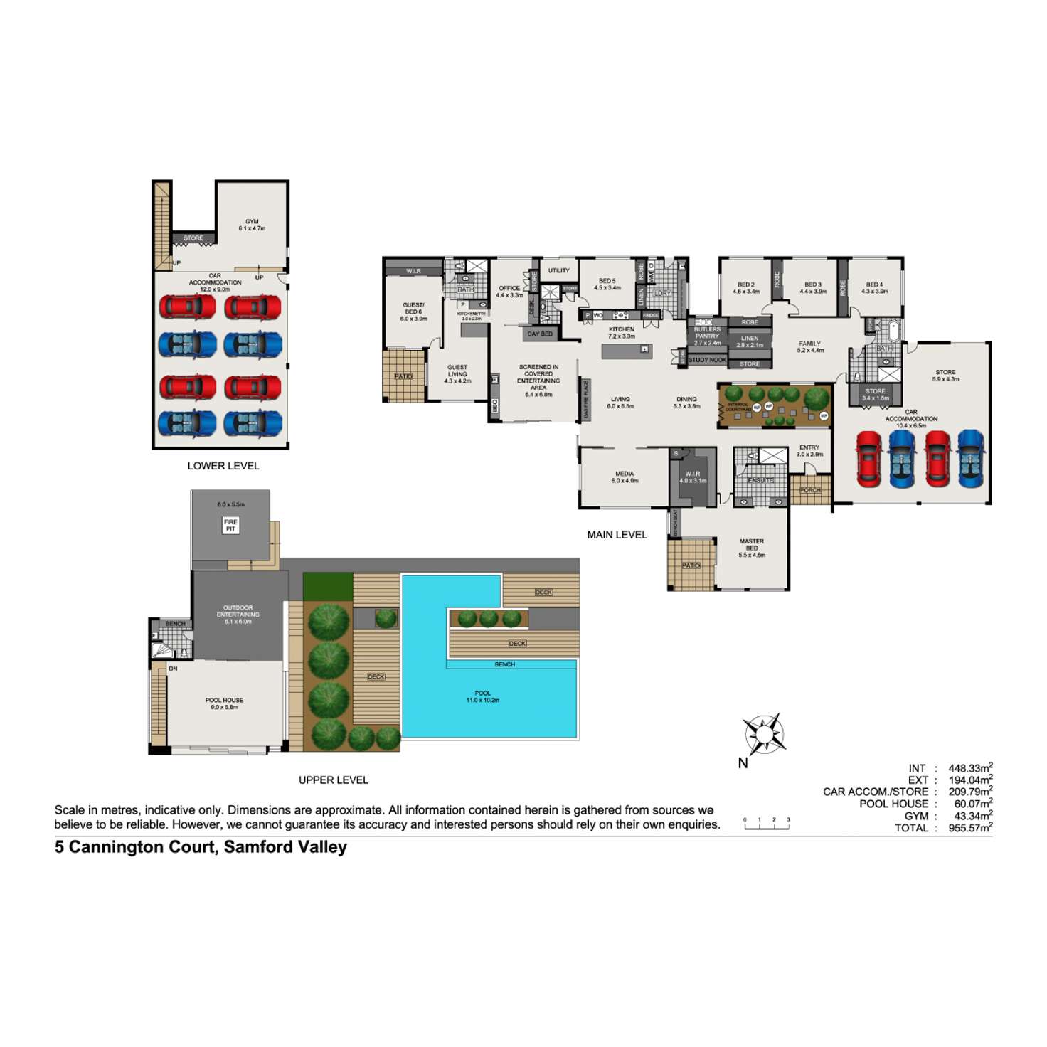 Floorplan of Homely house listing, 5 Cannington Court, Samford Valley QLD 4520