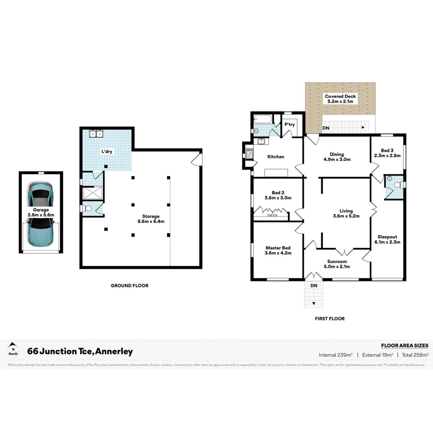 Floorplan of Homely house listing, 66 Junction Tce, Annerley QLD 4103