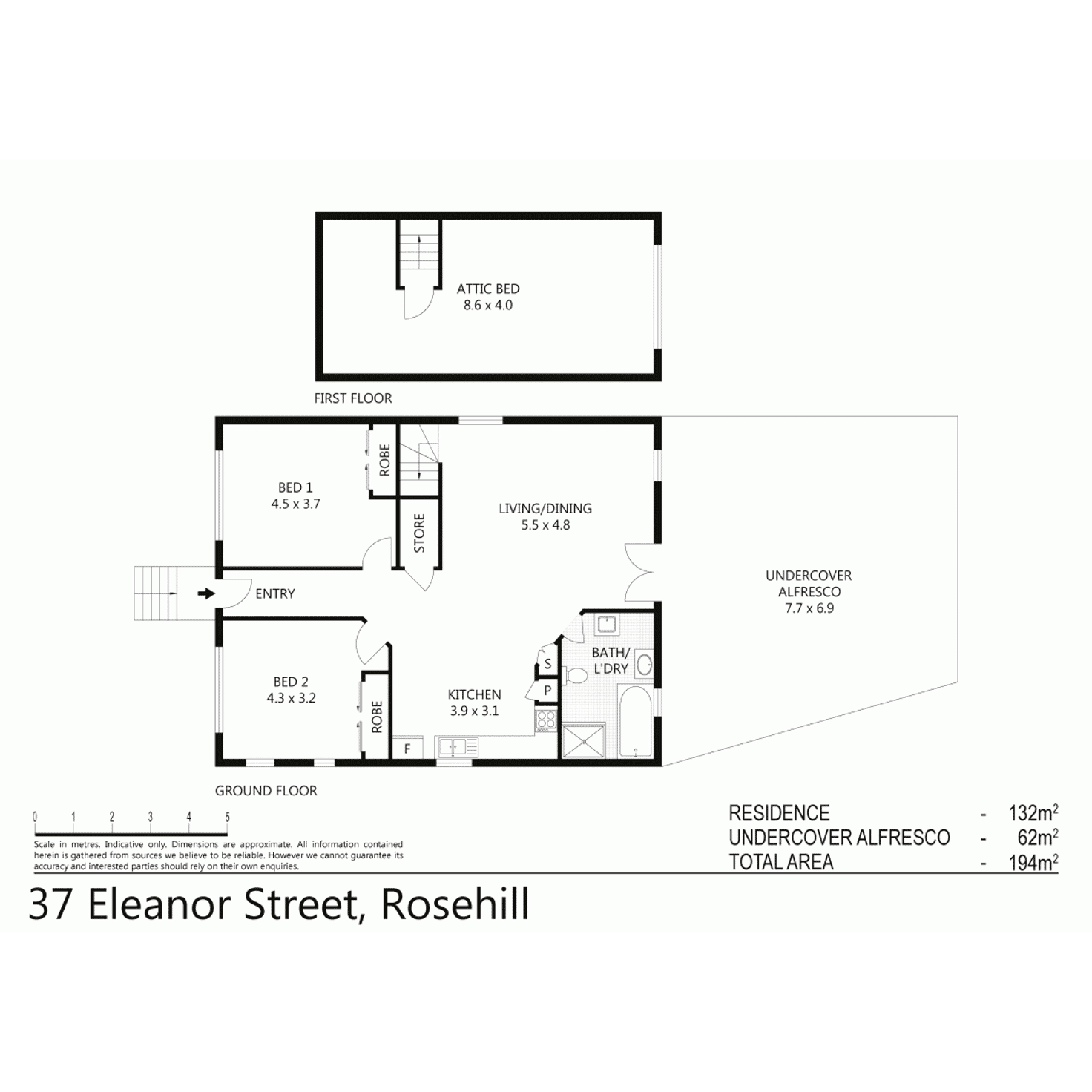 Floorplan of Homely house listing, 37 Eleanor Street, Rosehill NSW 2142