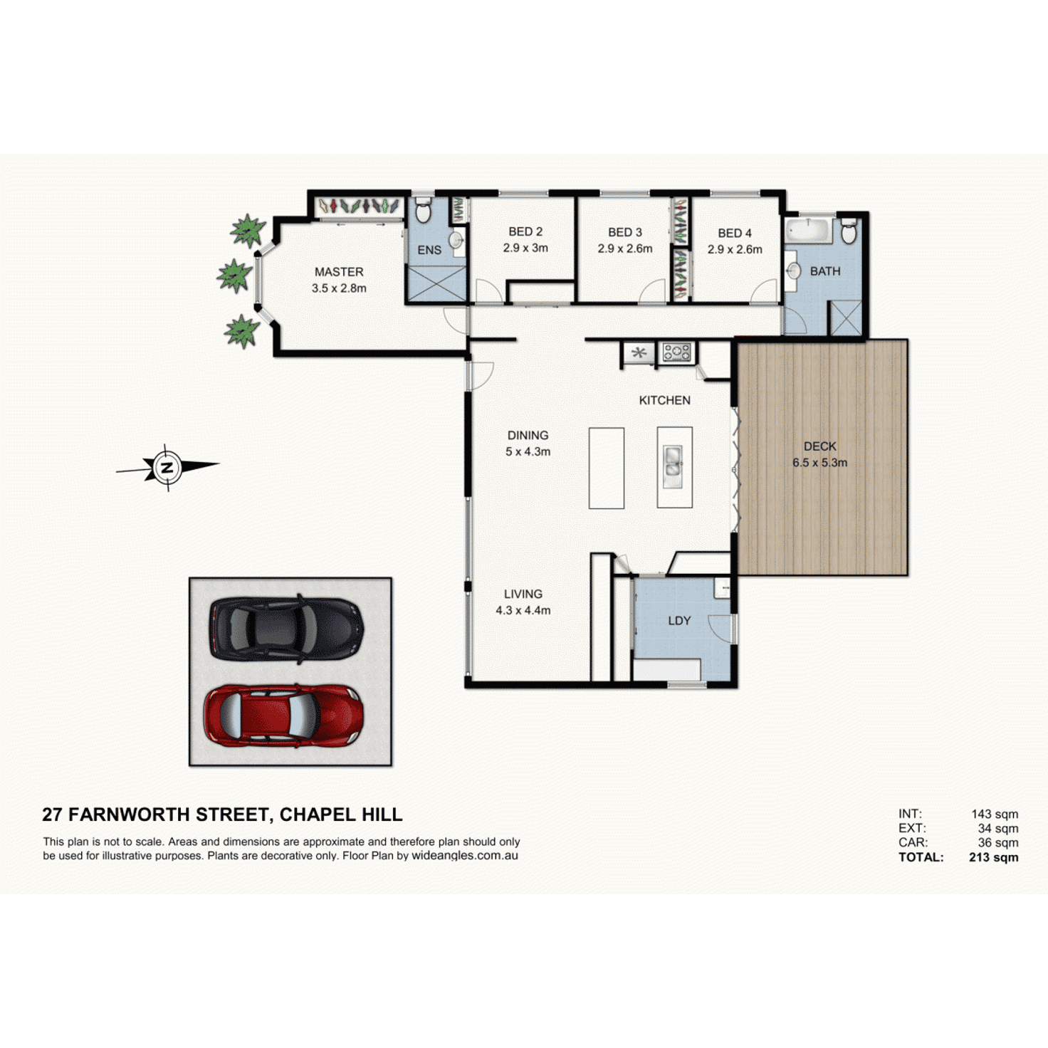 Floorplan of Homely house listing, 27 Farnworth Street, Chapel Hill QLD 4069