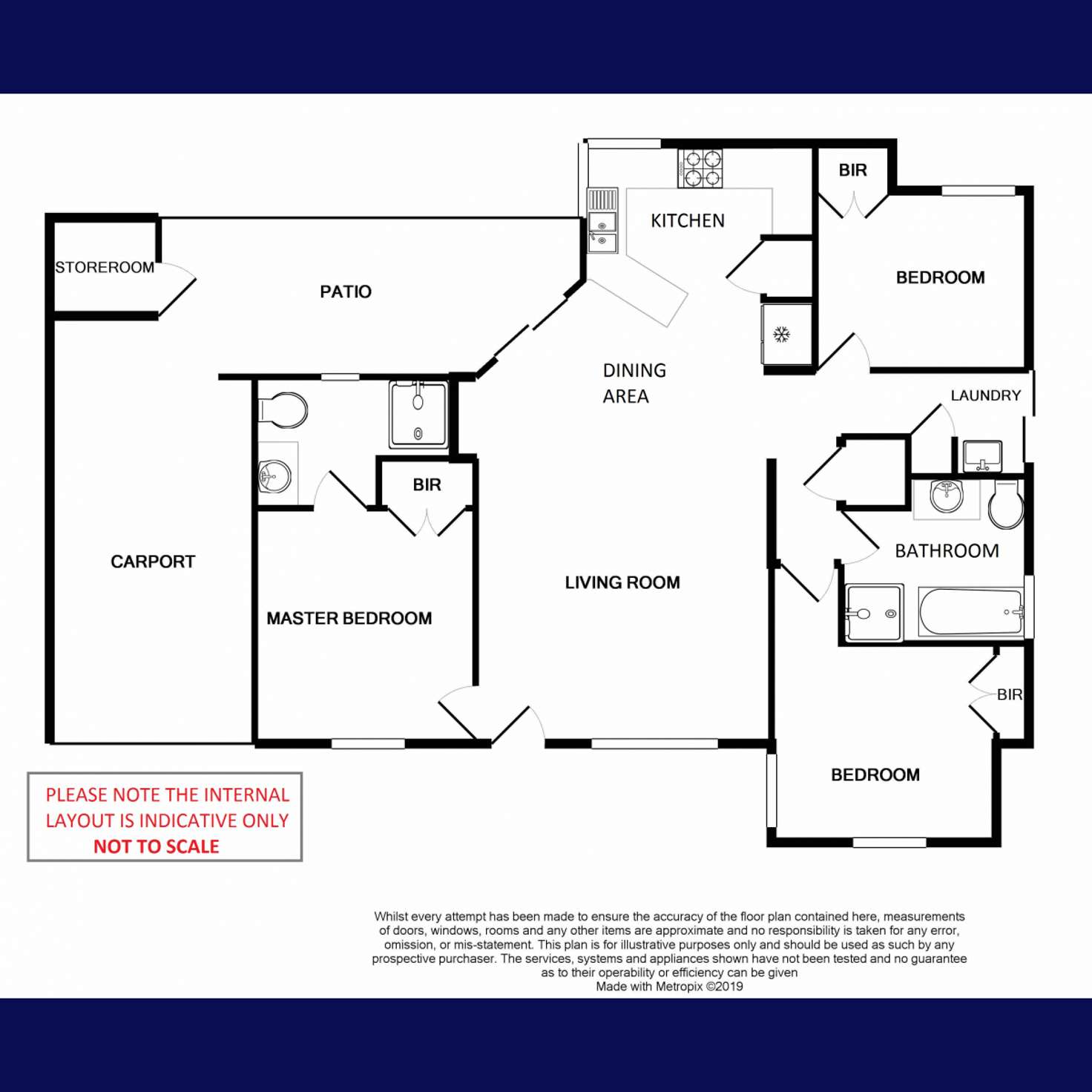 Floorplan of Homely villa listing, 19/100 Great Northern Highway, Midland WA 6056