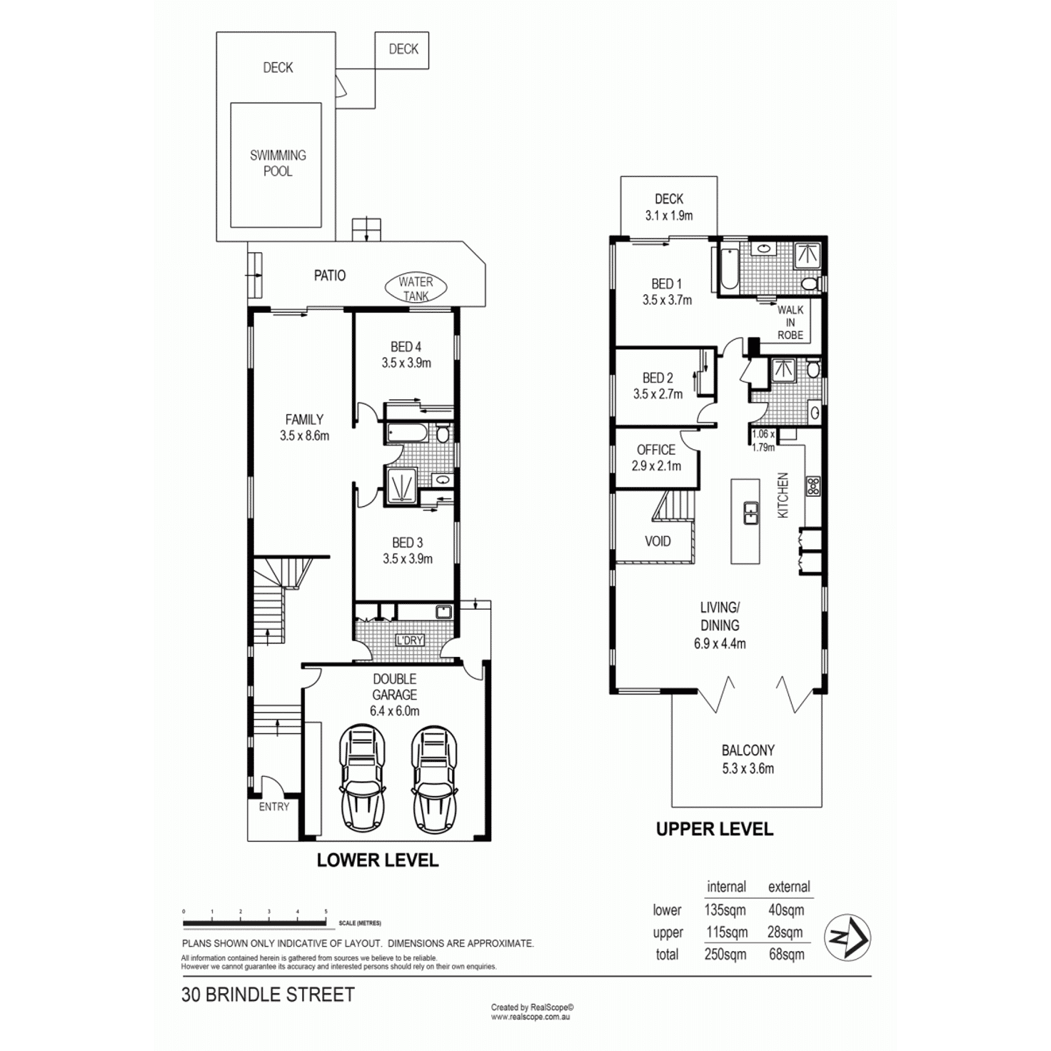 Floorplan of Homely house listing, 30 Brindle Street, Paddington QLD 4064