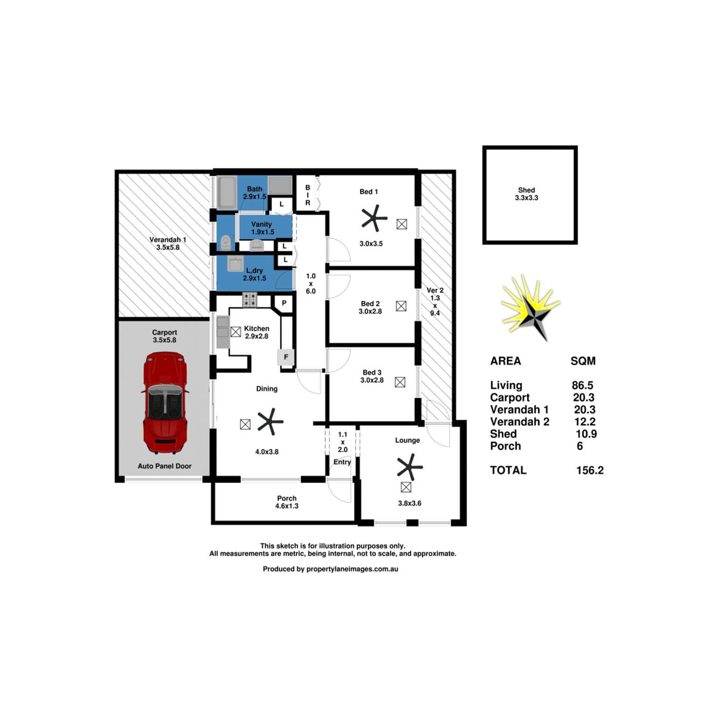 Floorplan of Homely house listing, 19 Queen Mary Street, Mannum SA 5238