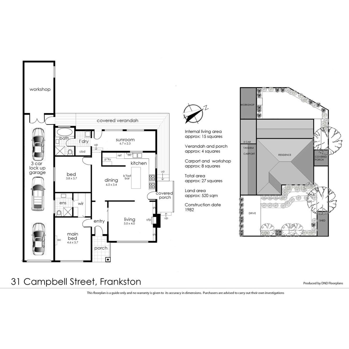 Floorplan of Homely house listing, 31 Campbell Street, Frankston VIC 3199