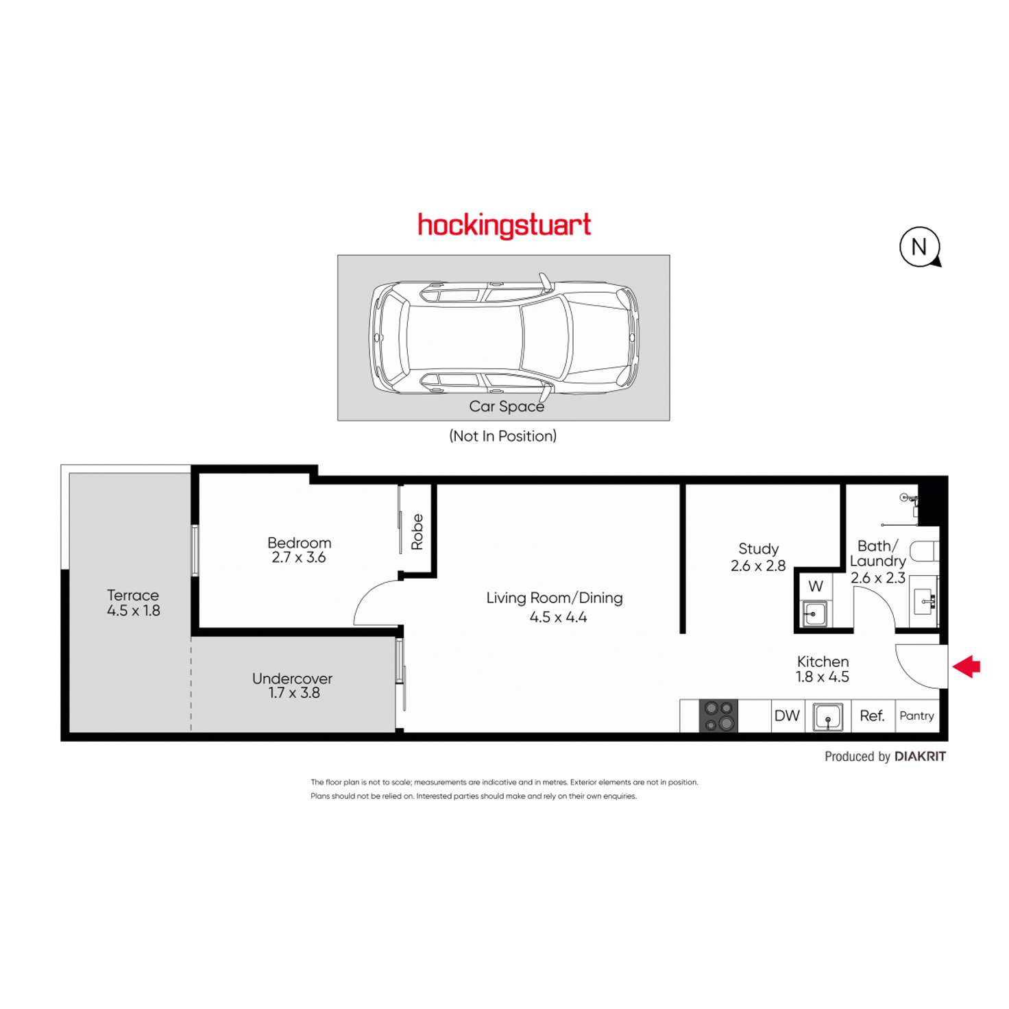 Floorplan of Homely apartment listing, 110/140 Cotham Road, Kew VIC 3101