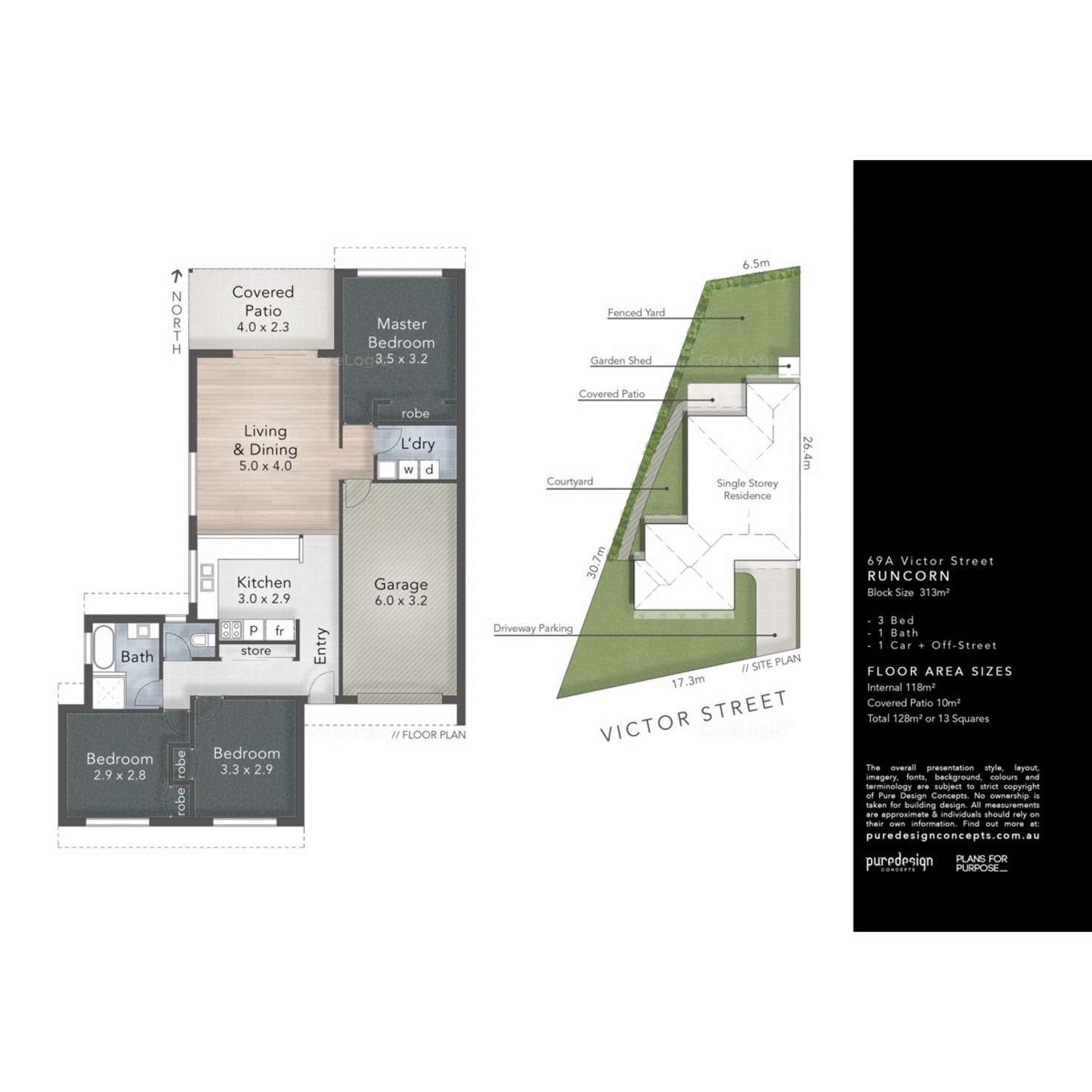 Floorplan of Homely house listing, 69A Victor Street, Runcorn QLD 4113