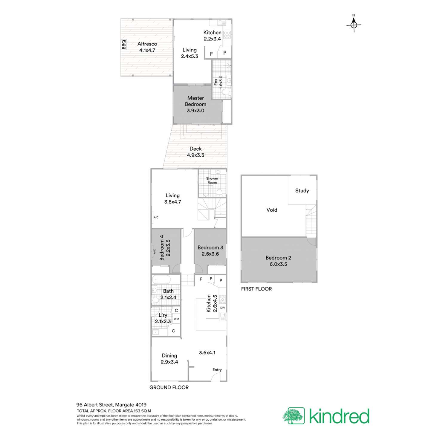 Floorplan of Homely house listing, 96 Albert Street, Margate QLD 4019
