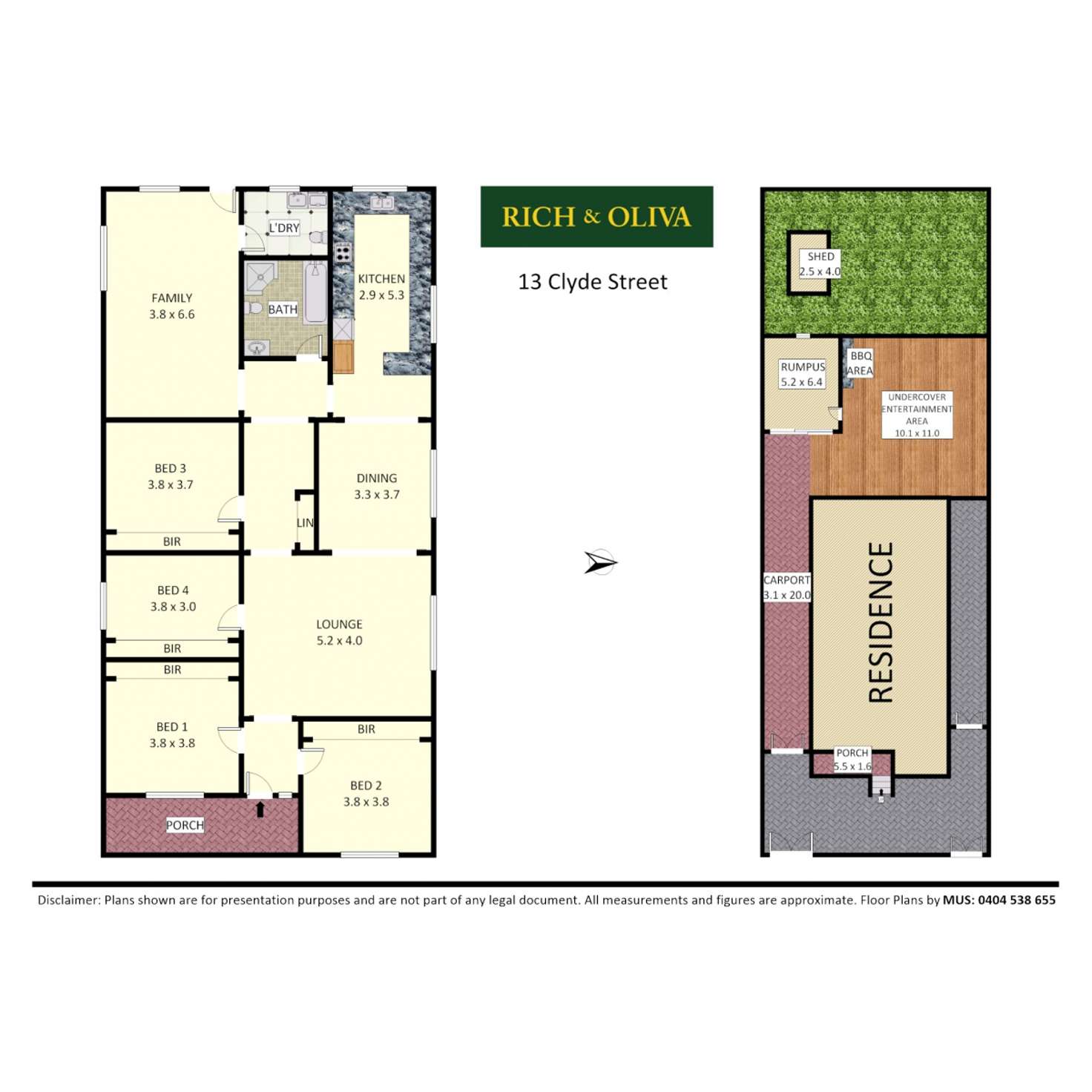 Floorplan of Homely house listing, 13 Clyde Street, Croydon Park NSW 2133