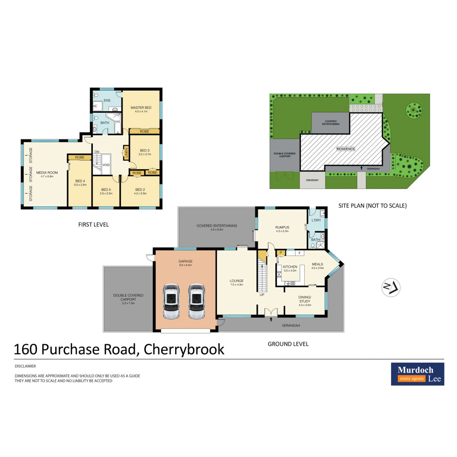 Floorplan of Homely house listing, 160 Purchase Road, Cherrybrook NSW 2126