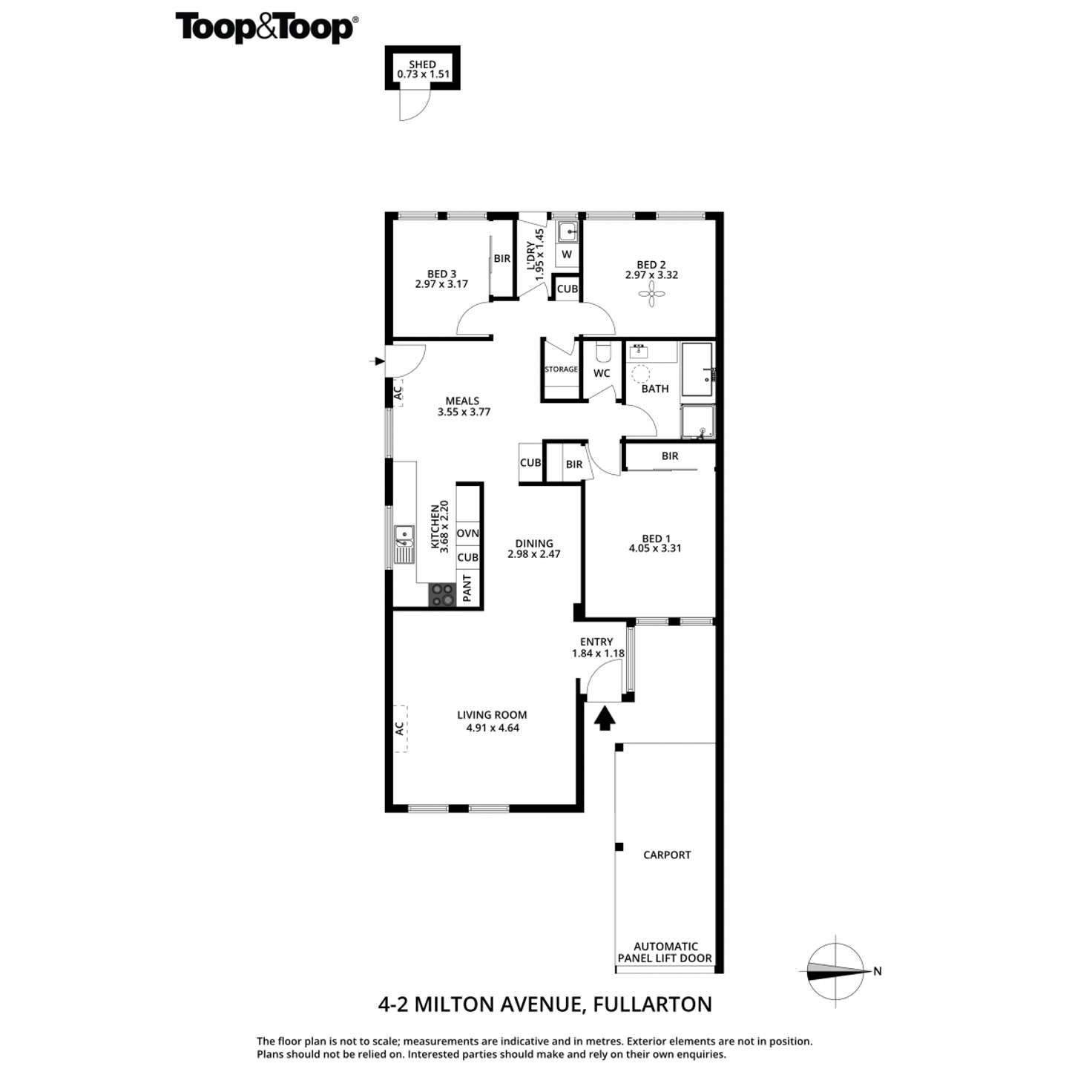 Floorplan of Homely house listing, 4/2 Milton Avenue, Fullarton SA 5063