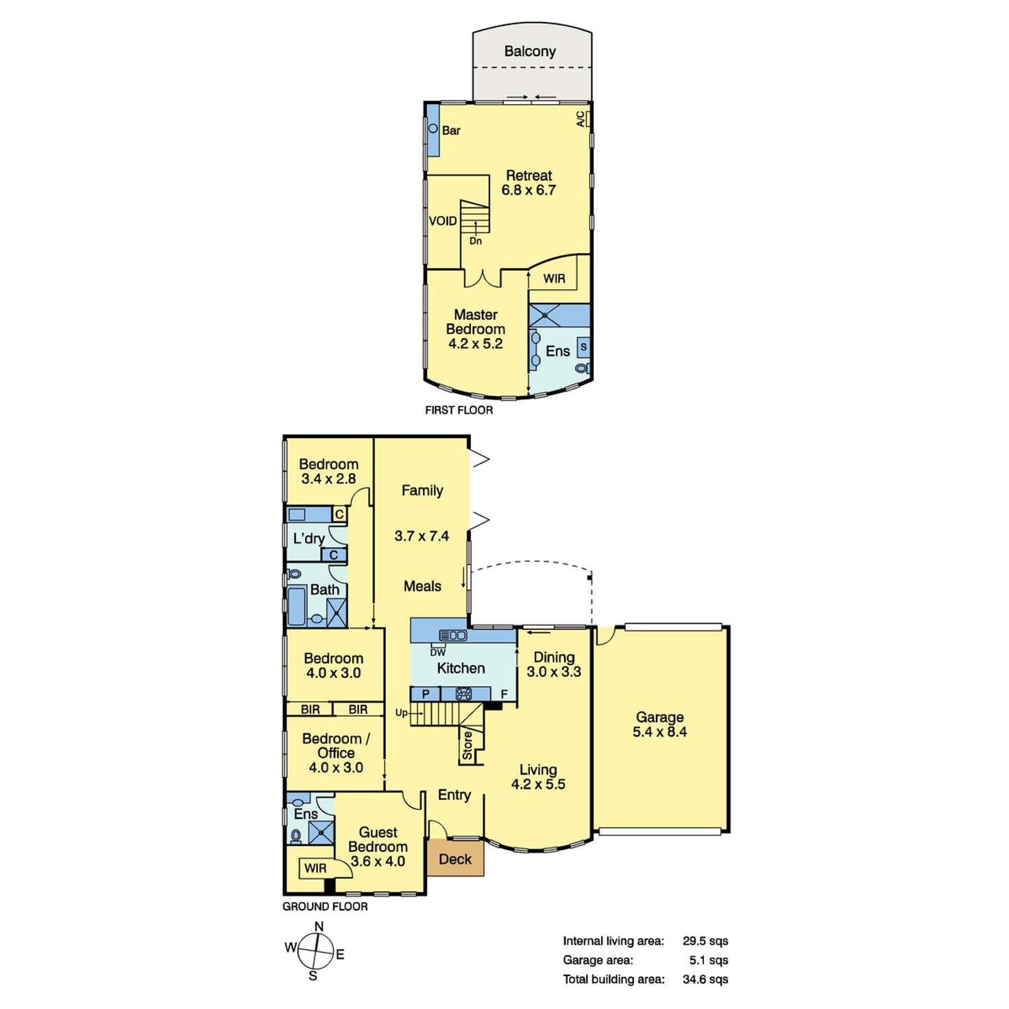 Floorplan of Homely house listing, 140 Barkly Street, Mornington VIC 3931