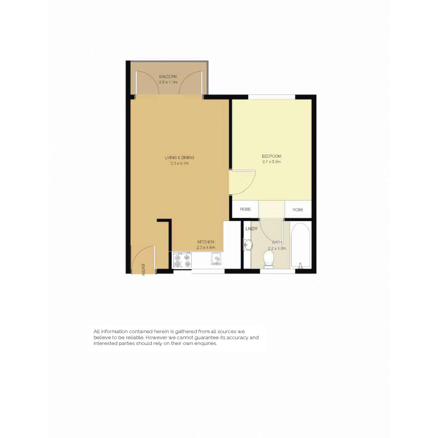 Floorplan of Homely apartment listing, 9/706 Anzac Parade, Kingsford NSW 2032