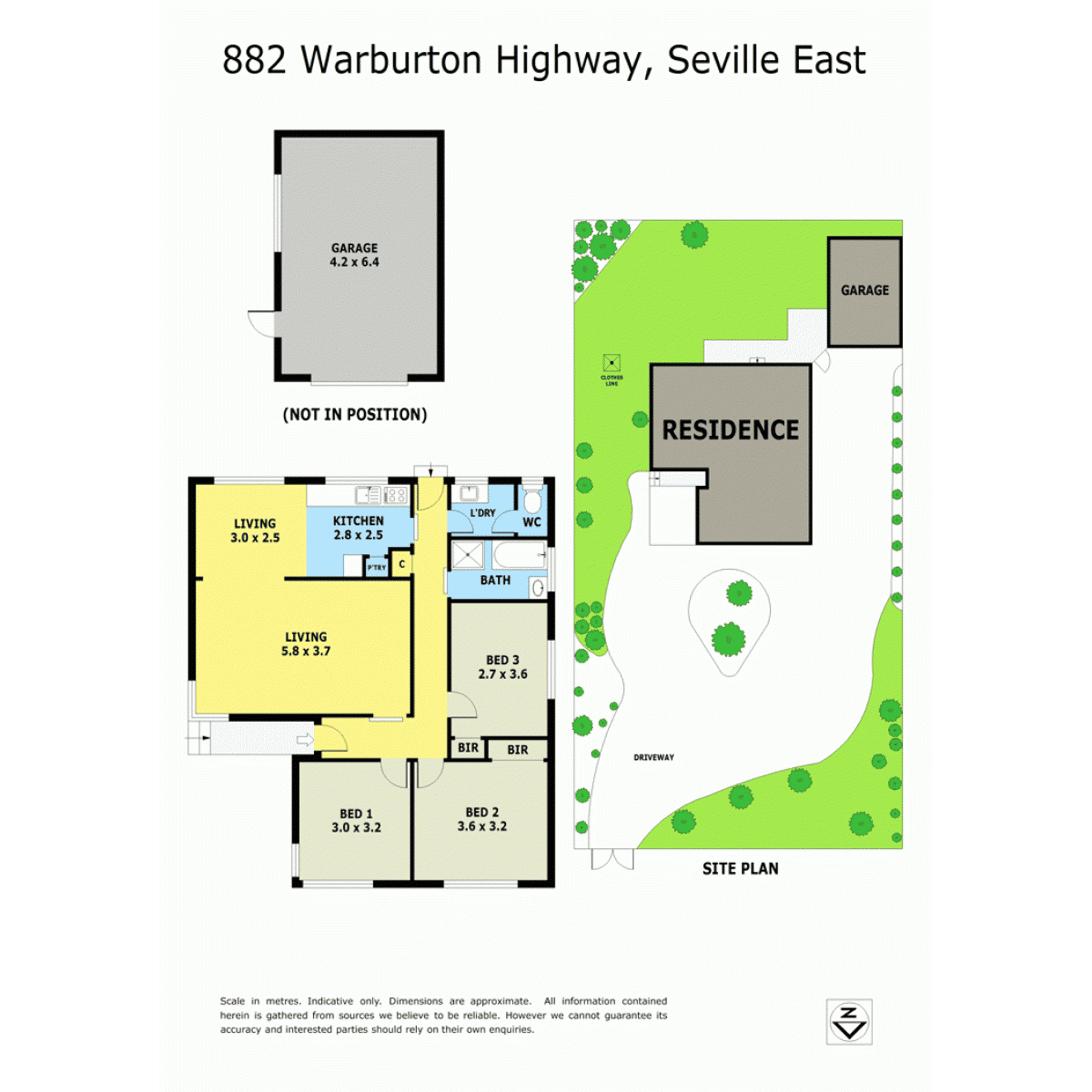 Floorplan of Homely house listing, 882 Warburton Highway, Seville East VIC 3139