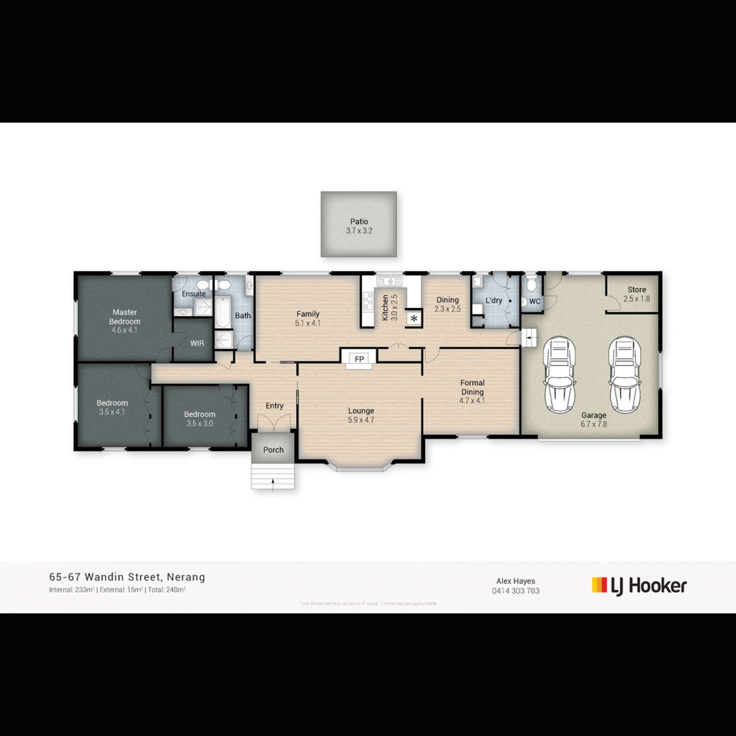 Floorplan of Homely house listing, 65-67 Wandin Street, Nerang QLD 4211