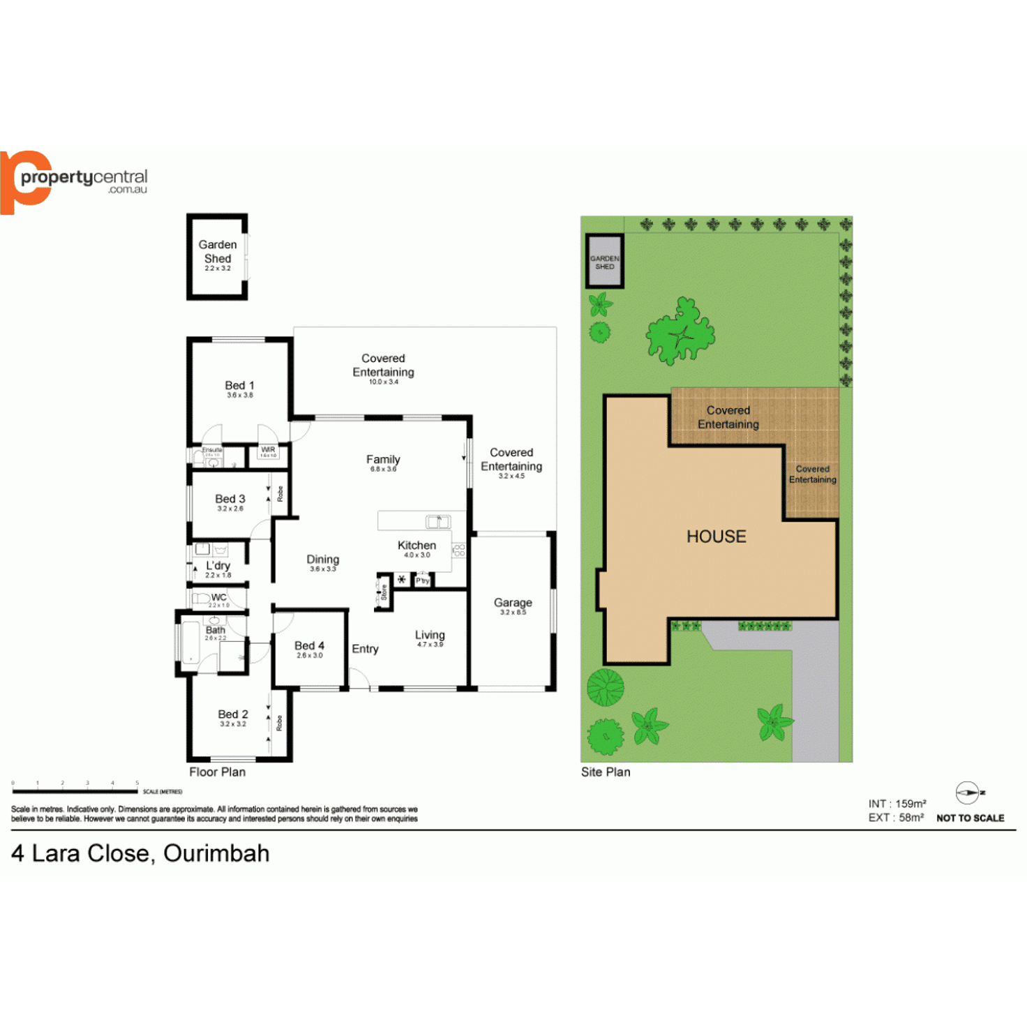 Floorplan of Homely house listing, 4 Lara Close, Ourimbah NSW 2258