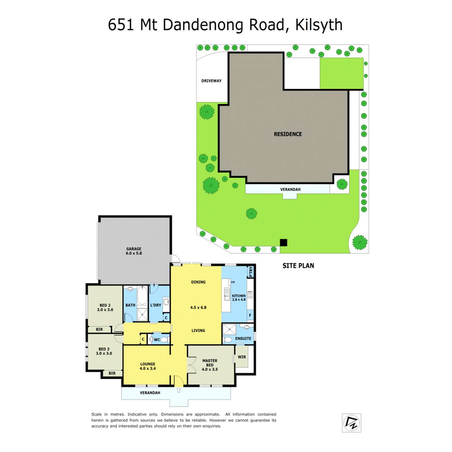 Floorplan of Homely house listing, 651 Mt Dandenong Road, Kilsyth VIC 3137