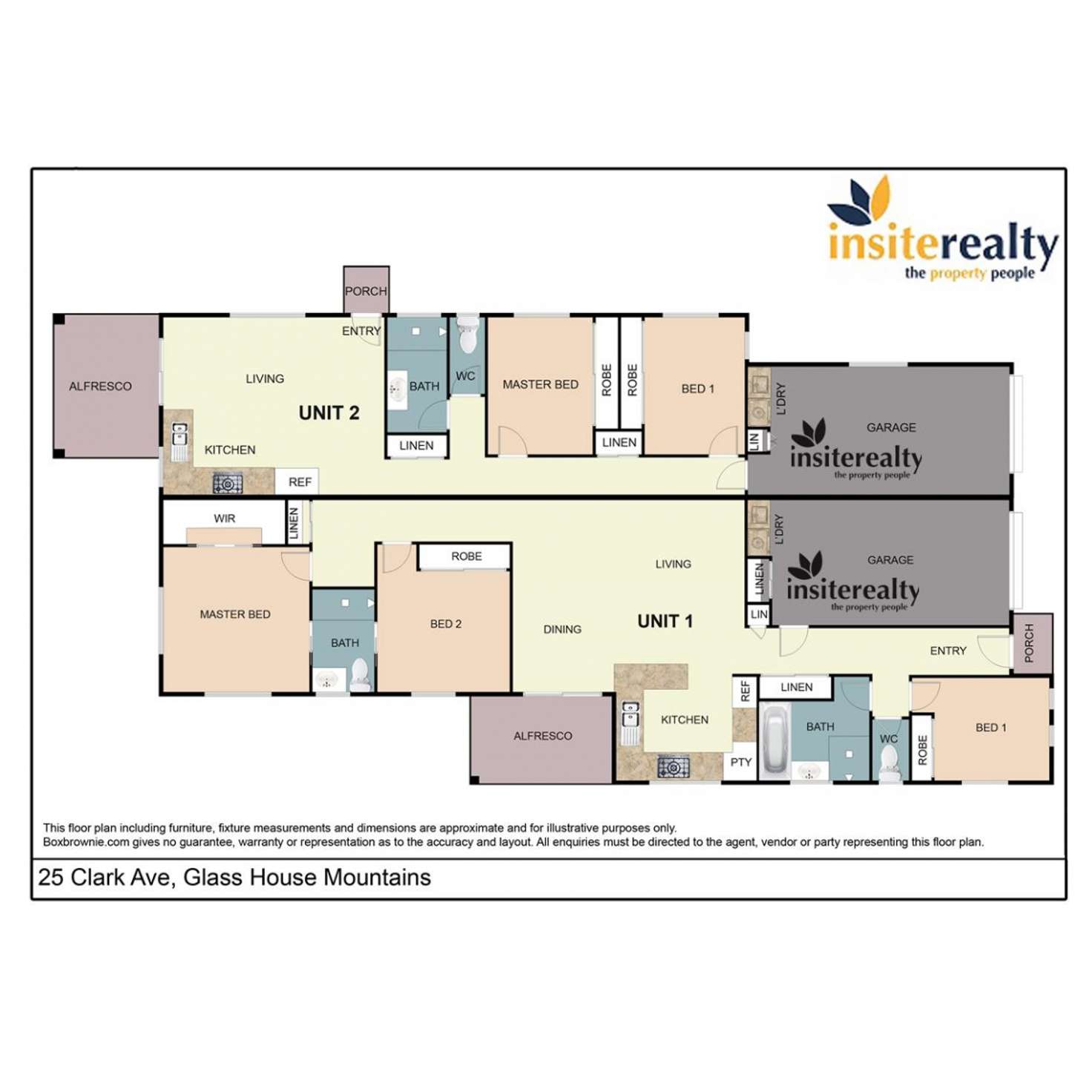Floorplan of Homely house listing, 25 Clark Avenue, Glass House Mountains QLD 4518