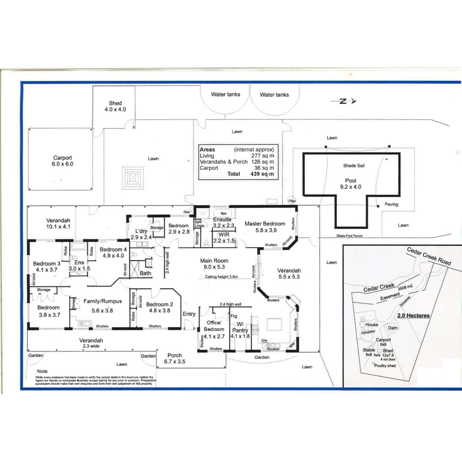 Floorplan of Homely acreageSemiRural listing, 172 Cedar Creek Road, Cedar Creek QLD 4207