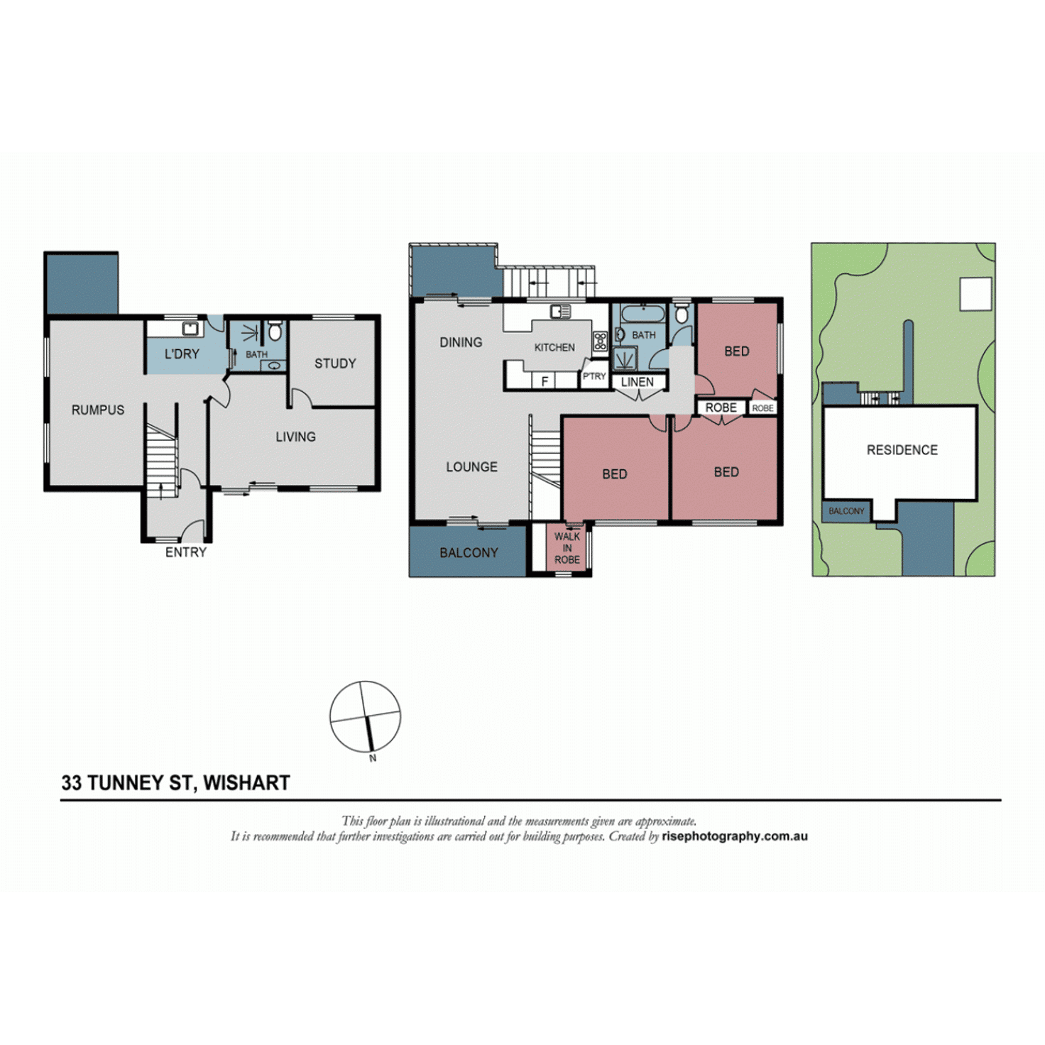 Floorplan of Homely house listing, 33 Tunney Street, Wishart QLD 4122
